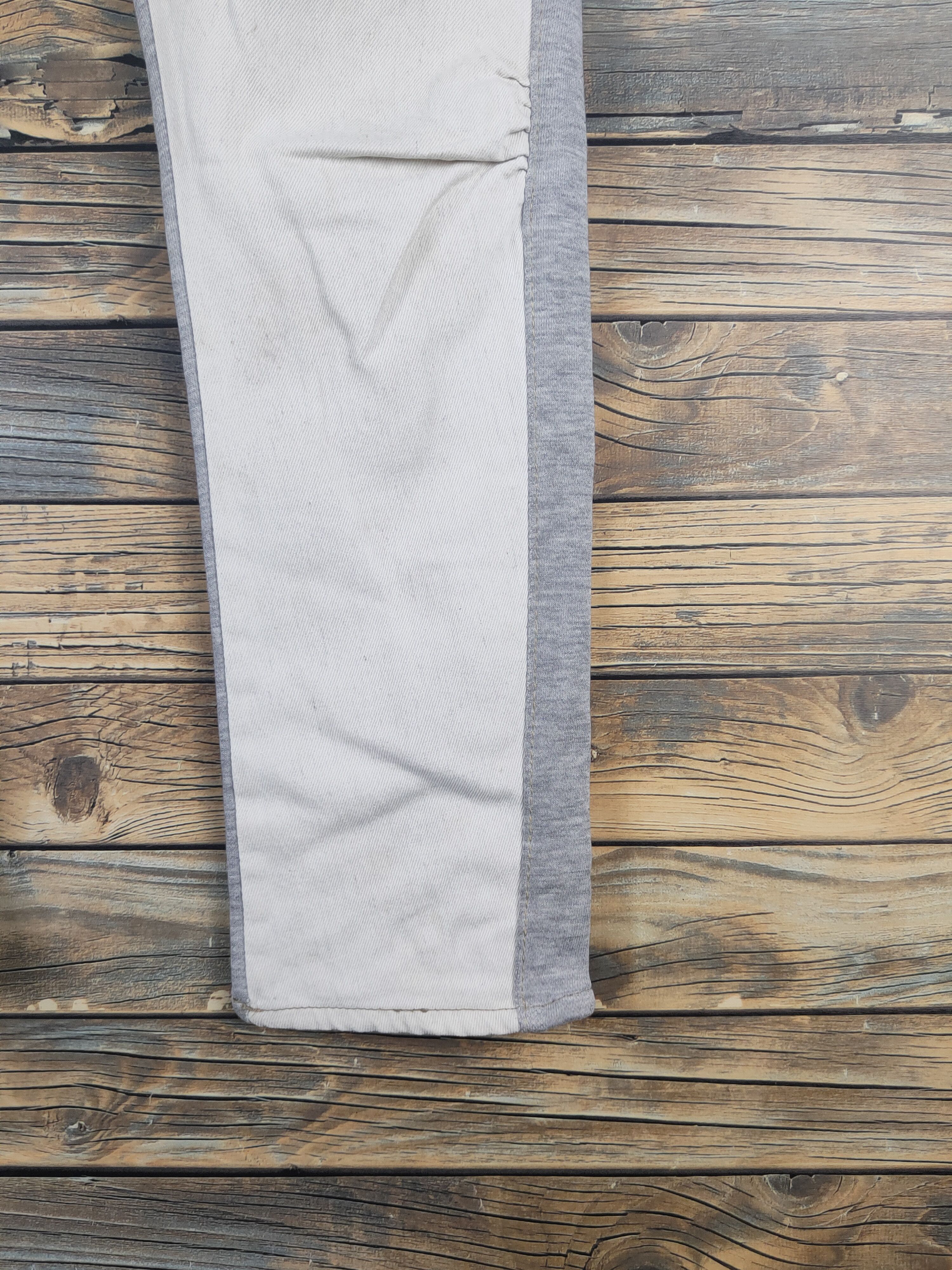 Japanese Brand DL Girlstyle White Gray Multipocket Casual Pants #46-013 Size 30" / US 8 / IT 44 - 6 Thumbnail