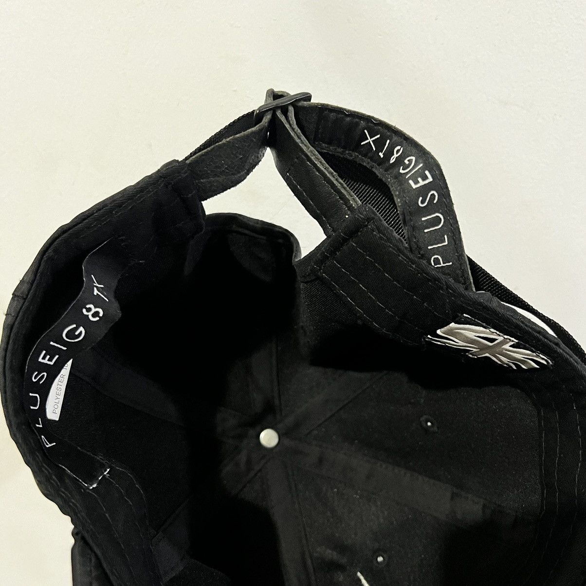 If Six Was Nine Pluseig8tx Pluseightx Plus Eight X Pierrot Black Satin Cap Size ONE SIZE - 12 Thumbnail
