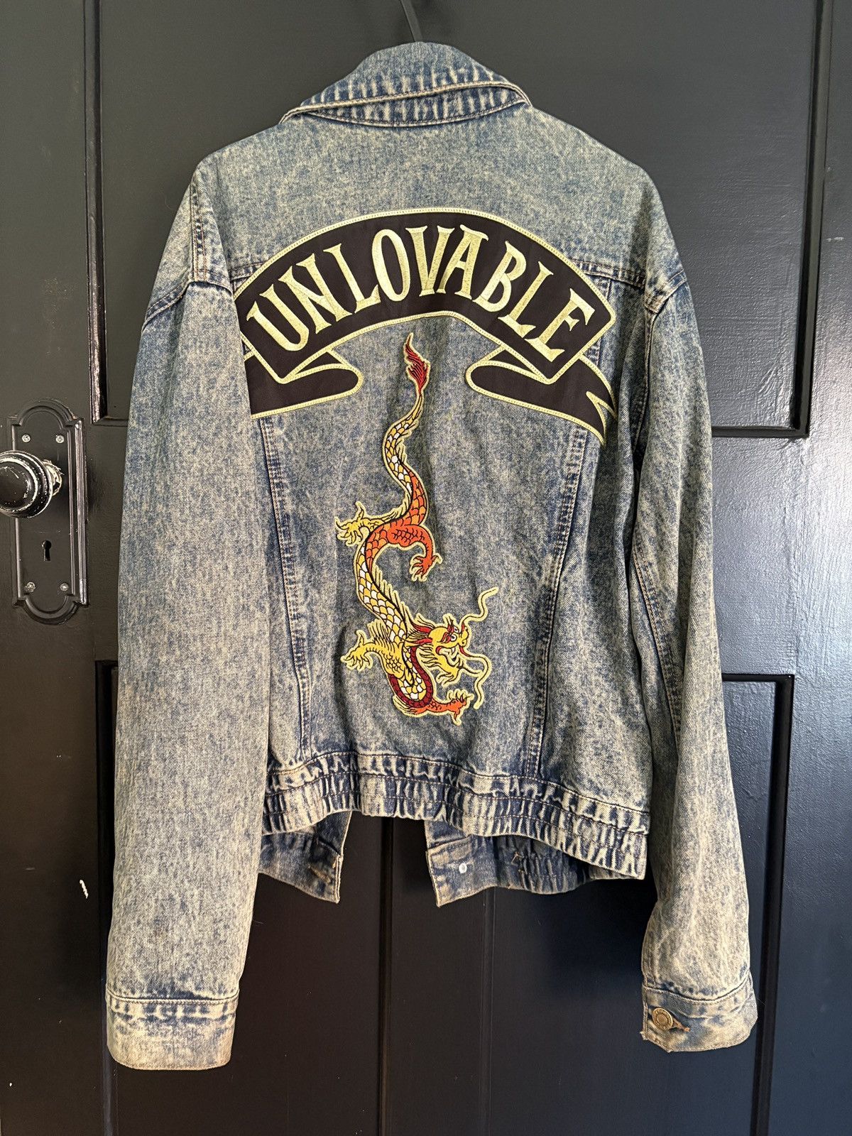 Other UNLOVABLES // Denim Jacket // Patchwork // Streetwear Size US XS / EU 42 / 0 - 2 Thumbnail