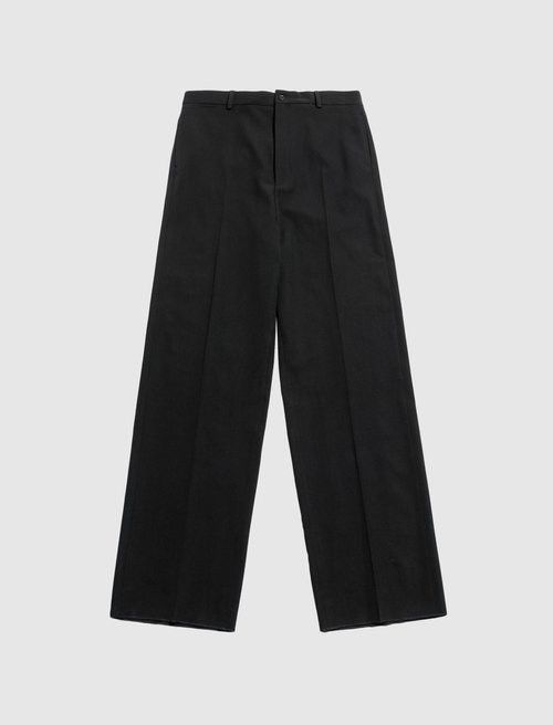 Balenciaga o1w1db11225 Large Fit Tailored Pants in Black Size US 38 / EU 54 - 1 Preview