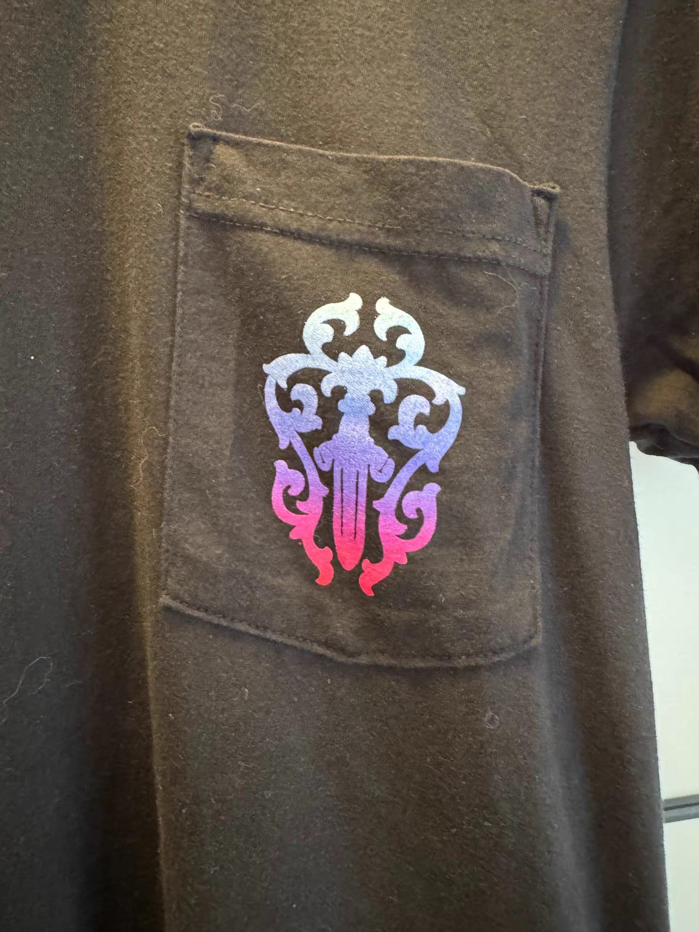Chrome Hearts Chrome Hearts Multicolor Gradient Horseshoe & Dagger T-Shirt Size XS / US 0-2 / IT 36-38 - 4 Thumbnail