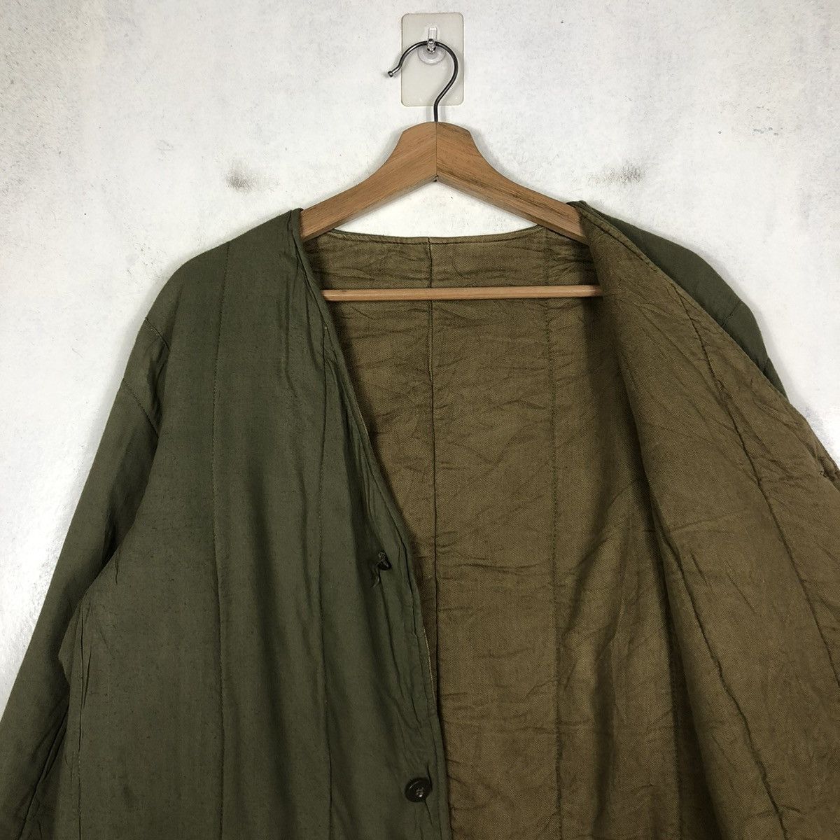 Vintage 📌VINTAGE BIKER JACKET QUILTED MILITARY BUZZ RICKSON Size US M / EU 48-50 / 2 - 13 Thumbnail