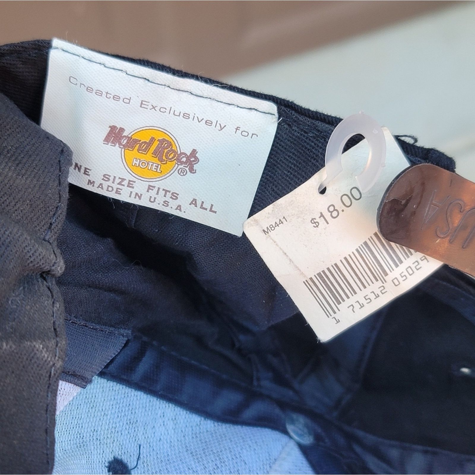 The Unbranded Brand Vtg 90s Hard Rock Hotel Las Vegas Snapback Hat Size ONE SIZE - 7 Thumbnail