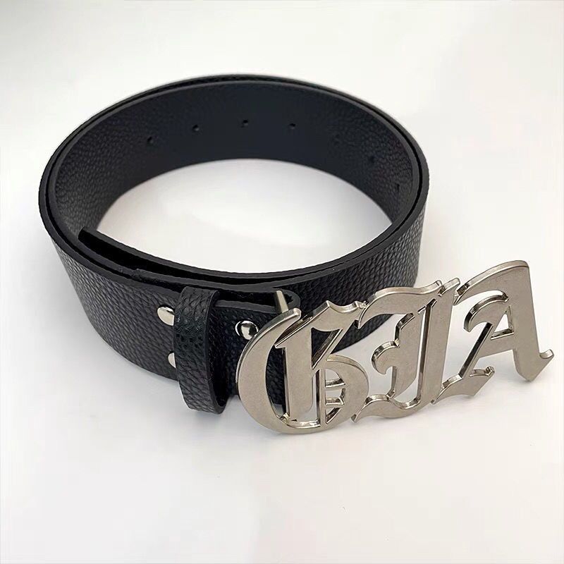 Designer Modern Vintage Belt Riveted Belts Menswear Accessories Size ONE SIZE - 1 Thumbnail