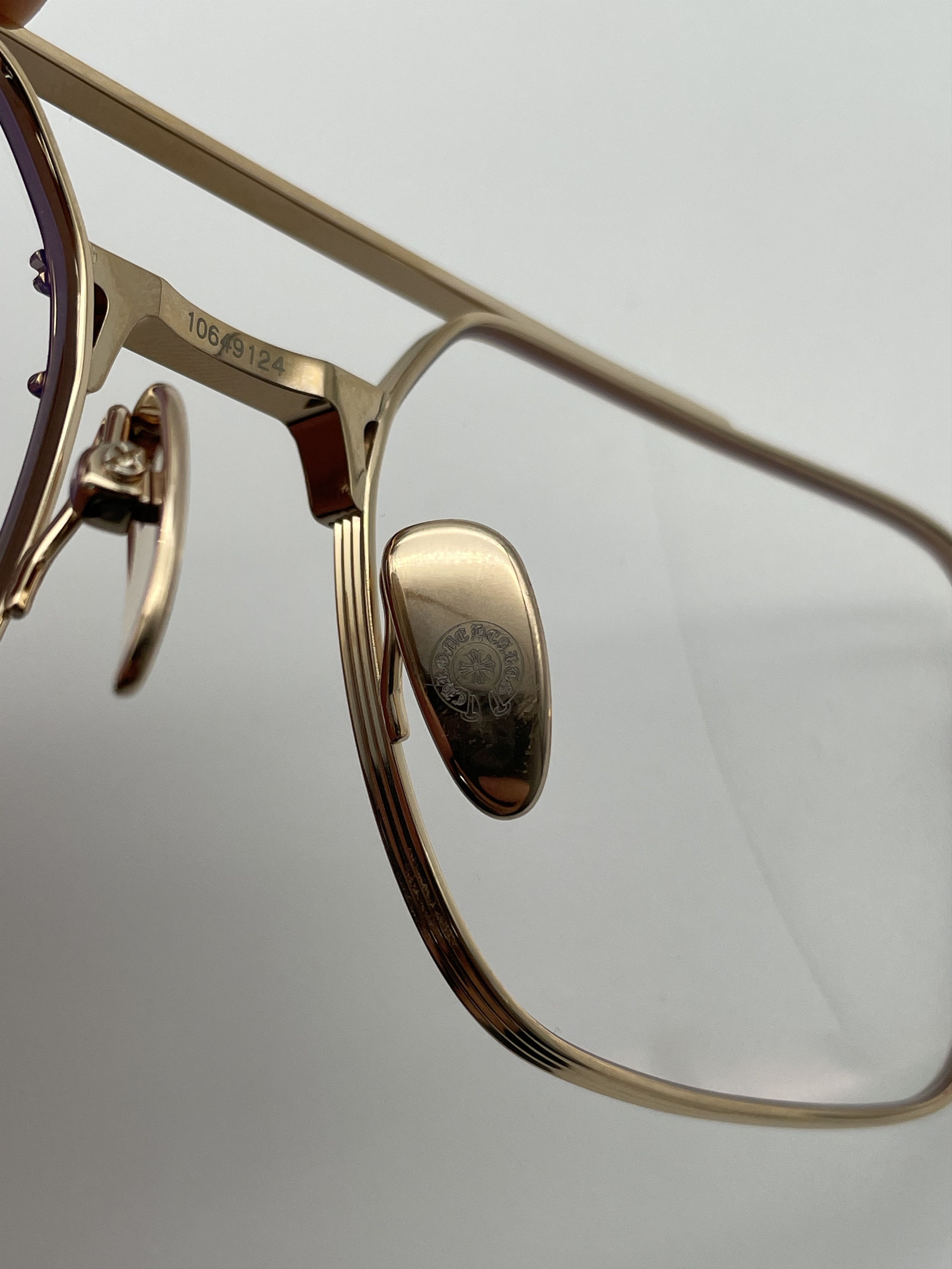 Chrome Hearts Chrome Hearts MAGNUM II BOR/GP Glasses Frame Size ONE SIZE - 7 Thumbnail