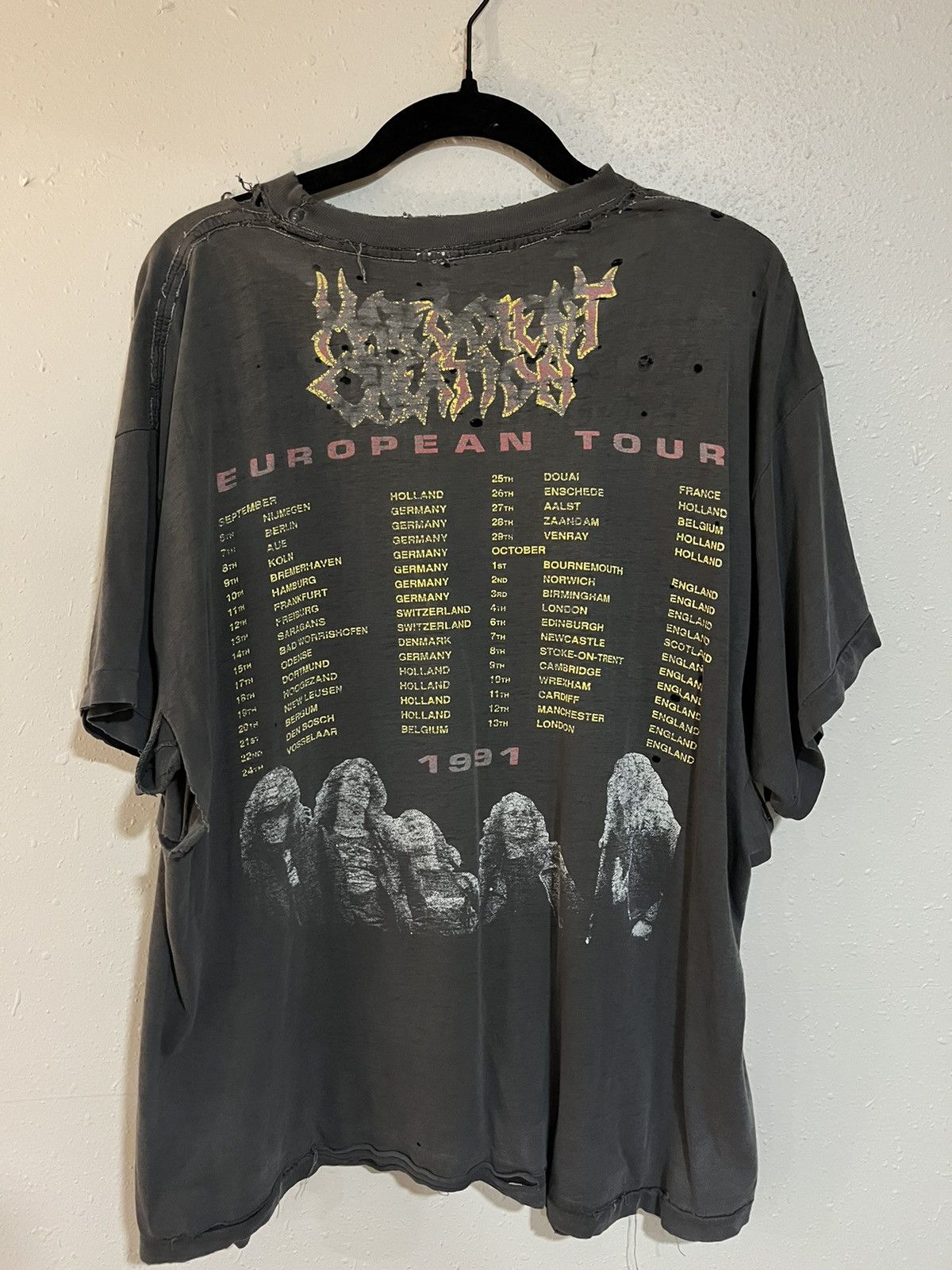 Vintage 1991’ Malevolent Creation Vintage Rock Tee Size US M / EU 48-50 / 2 - 6 Thumbnail