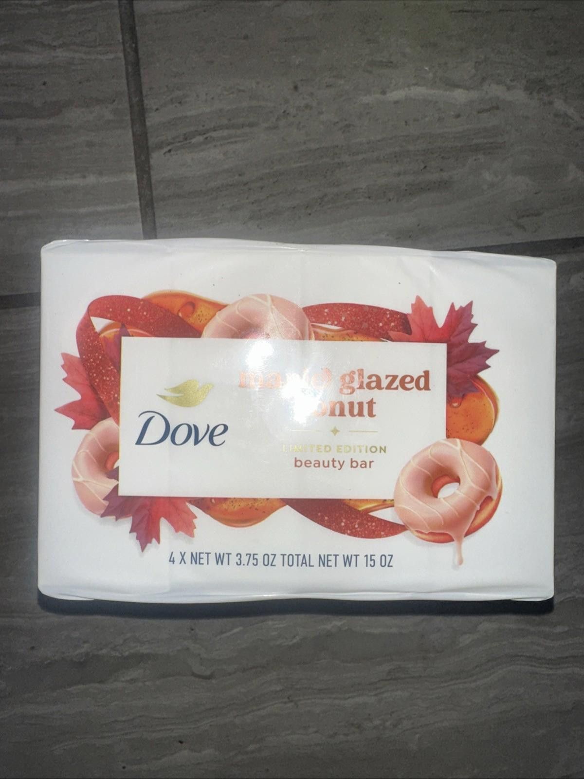 Other Pack Of 4 Bars Dove Limit Beauty Bar Soap Maple Glazed Donut Size ONE SIZE - 1 Thumbnail