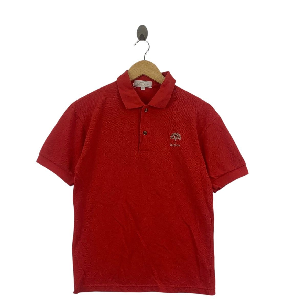 Vintage Vintage RAFFLES HOTEL SPECIALTY Polo Tee Shirt Top Size US S / EU 44-46 / 1 - 1 Thumbnail