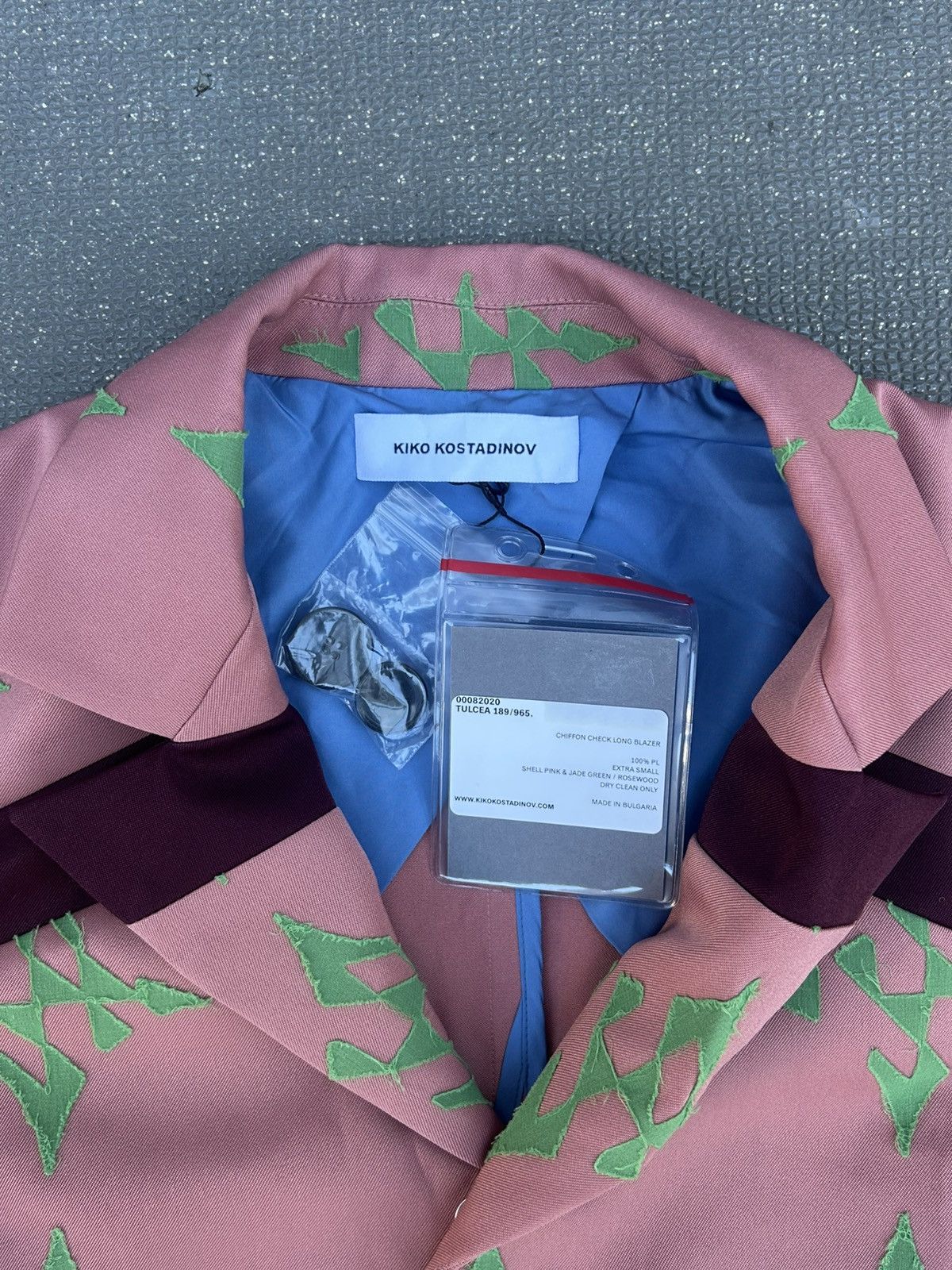 Kiko Kostadinov Kiko Kostadinov SS19 Pink Aristides Coat Size US XS / EU 42 / 0 - 4 Thumbnail