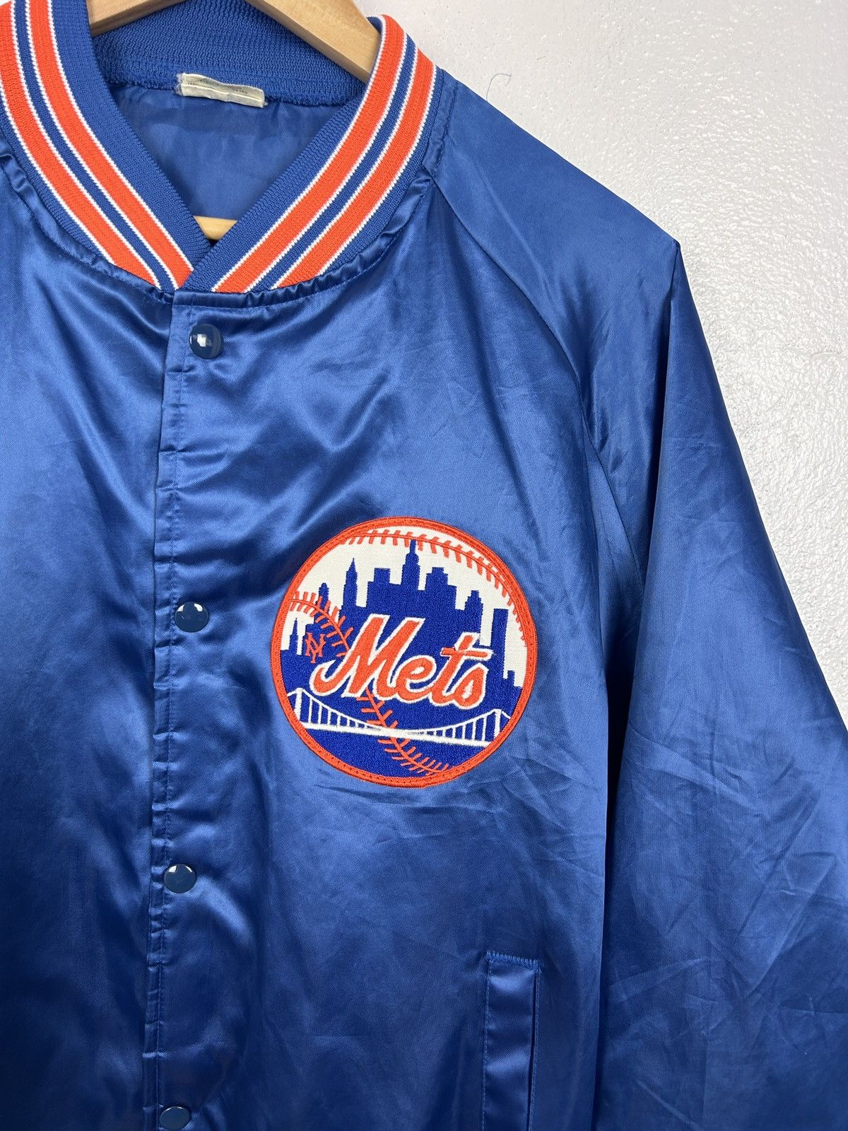 Chalk Line 80s Vintage Chalk Line New York Mets Satin Bomber Jacket Size US XXL / EU 58 / 5 - 2 Thumbnail