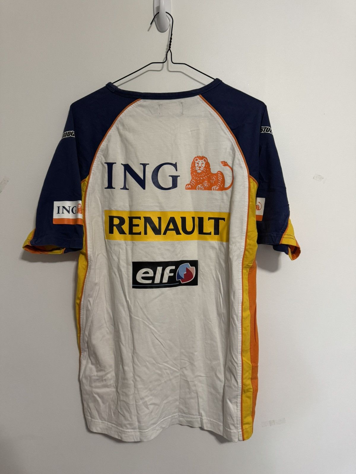 Vintage Vintage Renault Racing Shirt Size US L / EU 52-54 / 3 - 4 Thumbnail