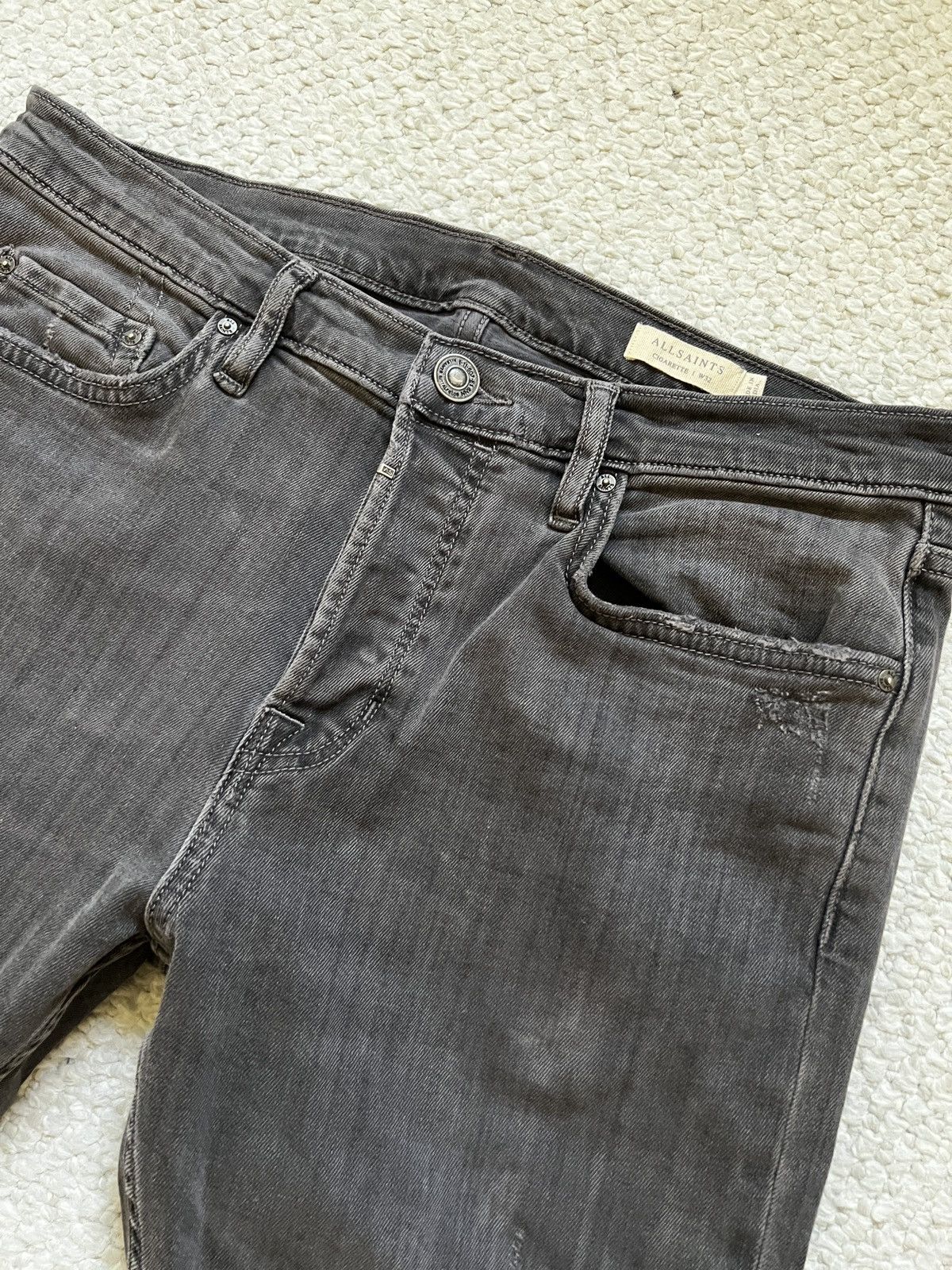 Allsaints AllSaints Cigarette Denim Size US 32 / EU 48 - 3 Thumbnail