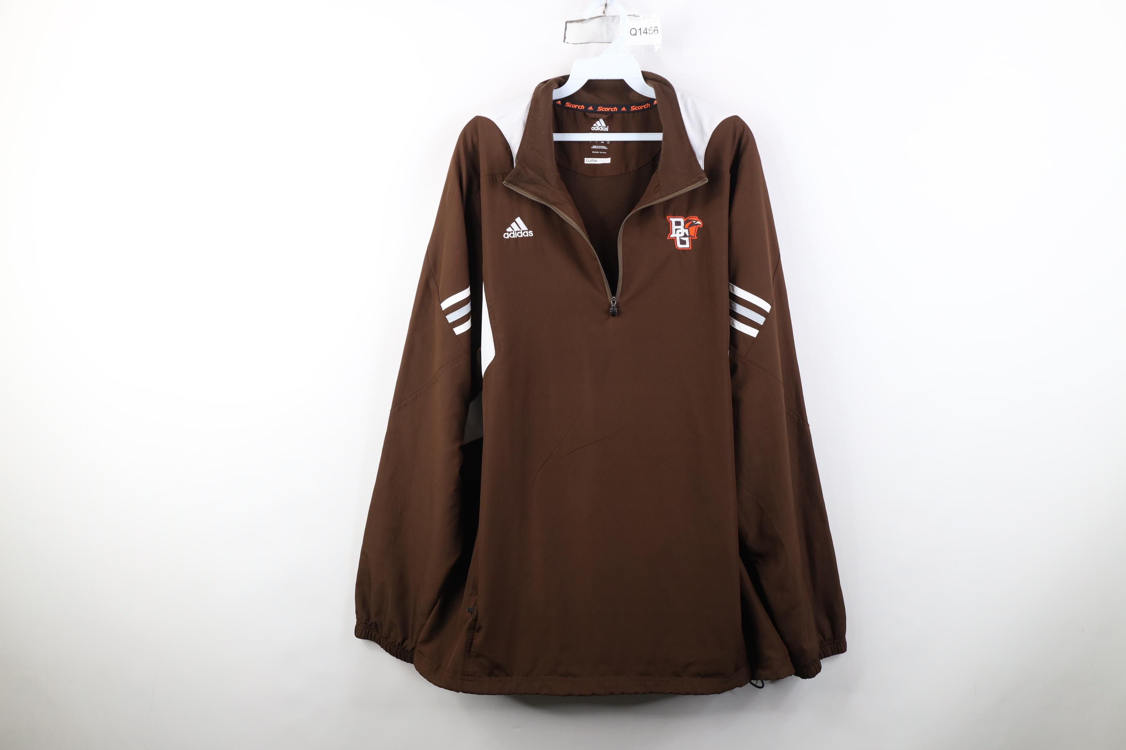 Adidas Adidas Issued Bowling Green State University Football Jacket Size US L / EU 52-54 / 3 - 1 Thumbnail