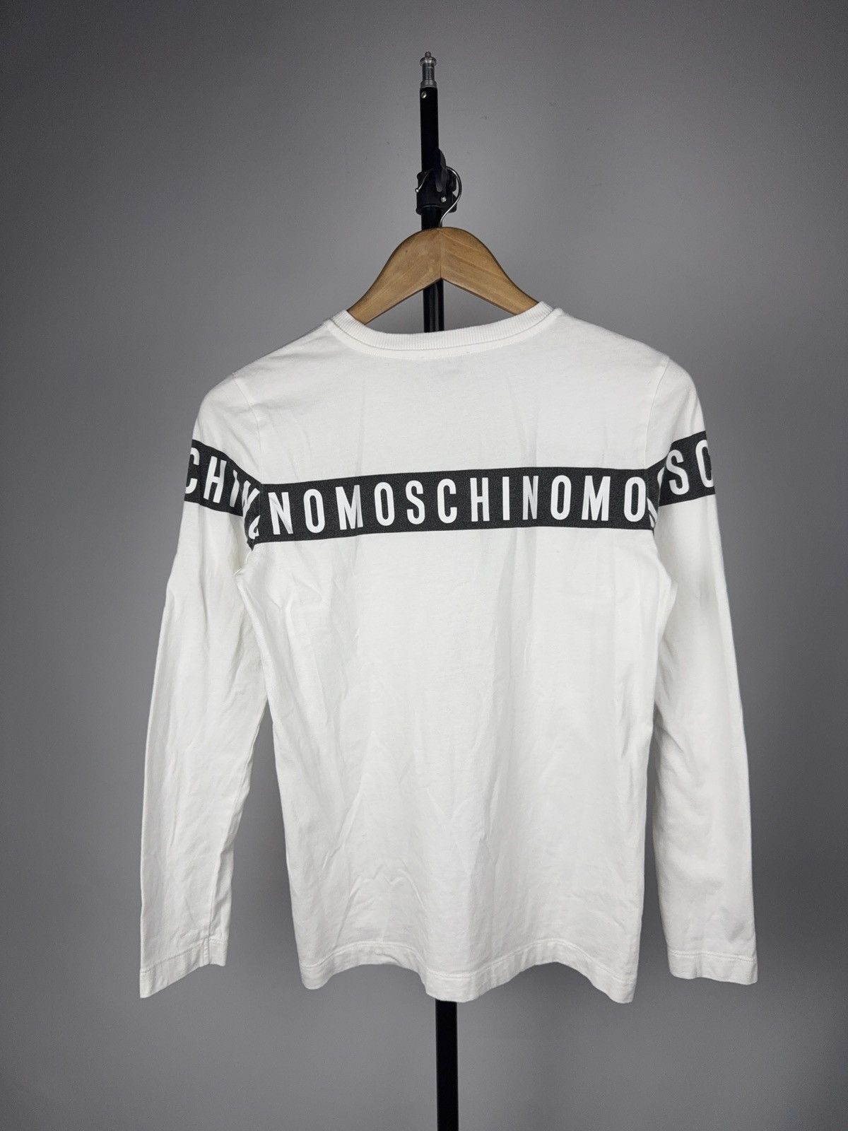 Moschino Luxury 00s Moschino Teen Logo Long Sleeve Womens XS Size XS / US 0-2 / IT 36-38 - 9 Thumbnail