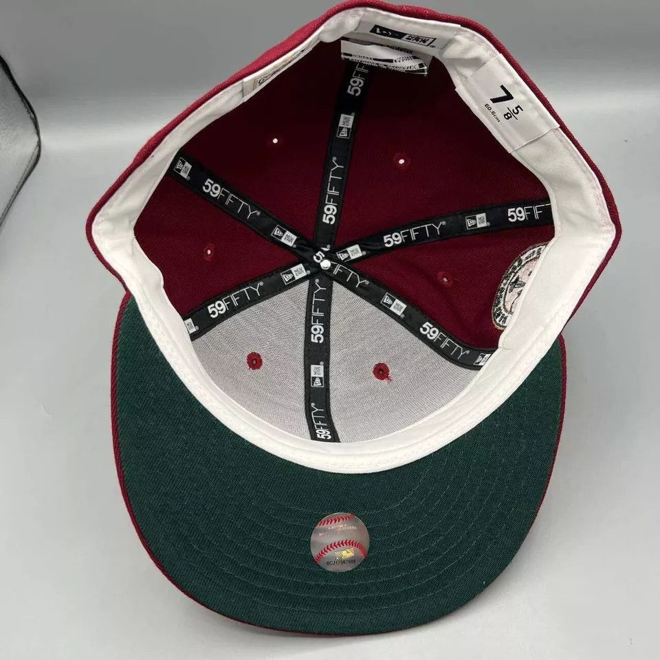 New Era Seattle Mariners Hat Men 7 5/8 59Fifty New Era MLB Fitted Size ONE SIZE - 4 Thumbnail