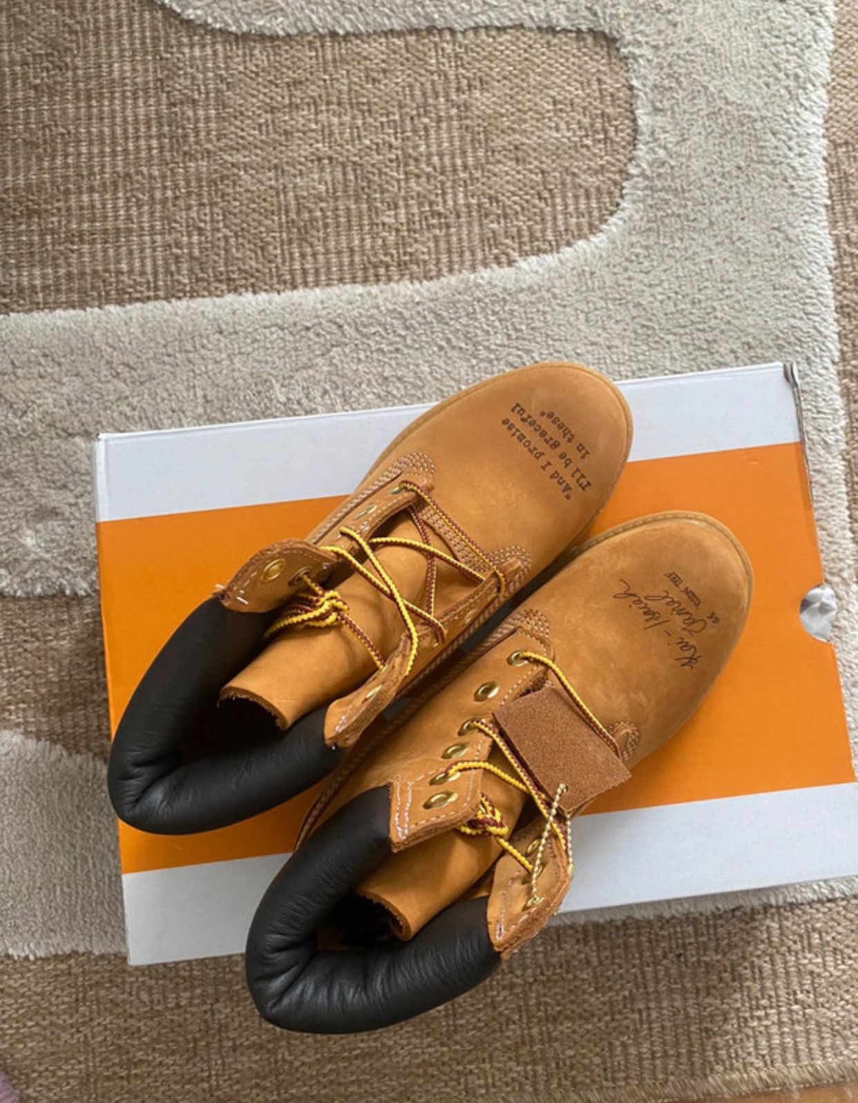 Timberland Timberland × Kai-Isaiah Jamal – Ultra Rare Event-Only Pair Size US 6 / IT 36 - 4 Thumbnail