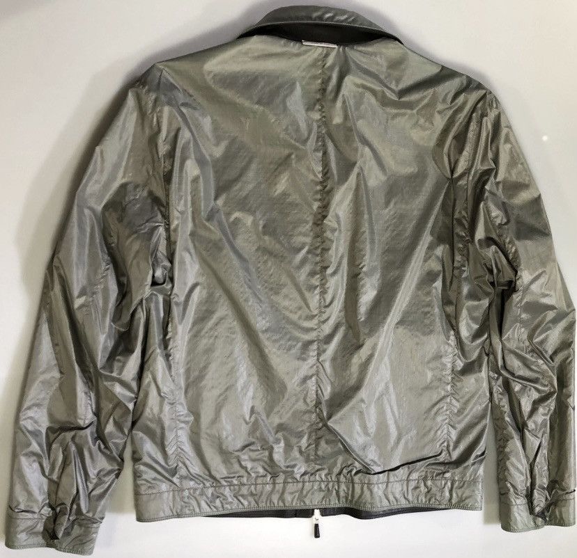 Ermenegildo Zegna Zegna 🇮🇹 Black Lambskin Gray Techno Reversible bomber XXL NWT Size US XXL / EU 58 / 5 - 8 Thumbnail