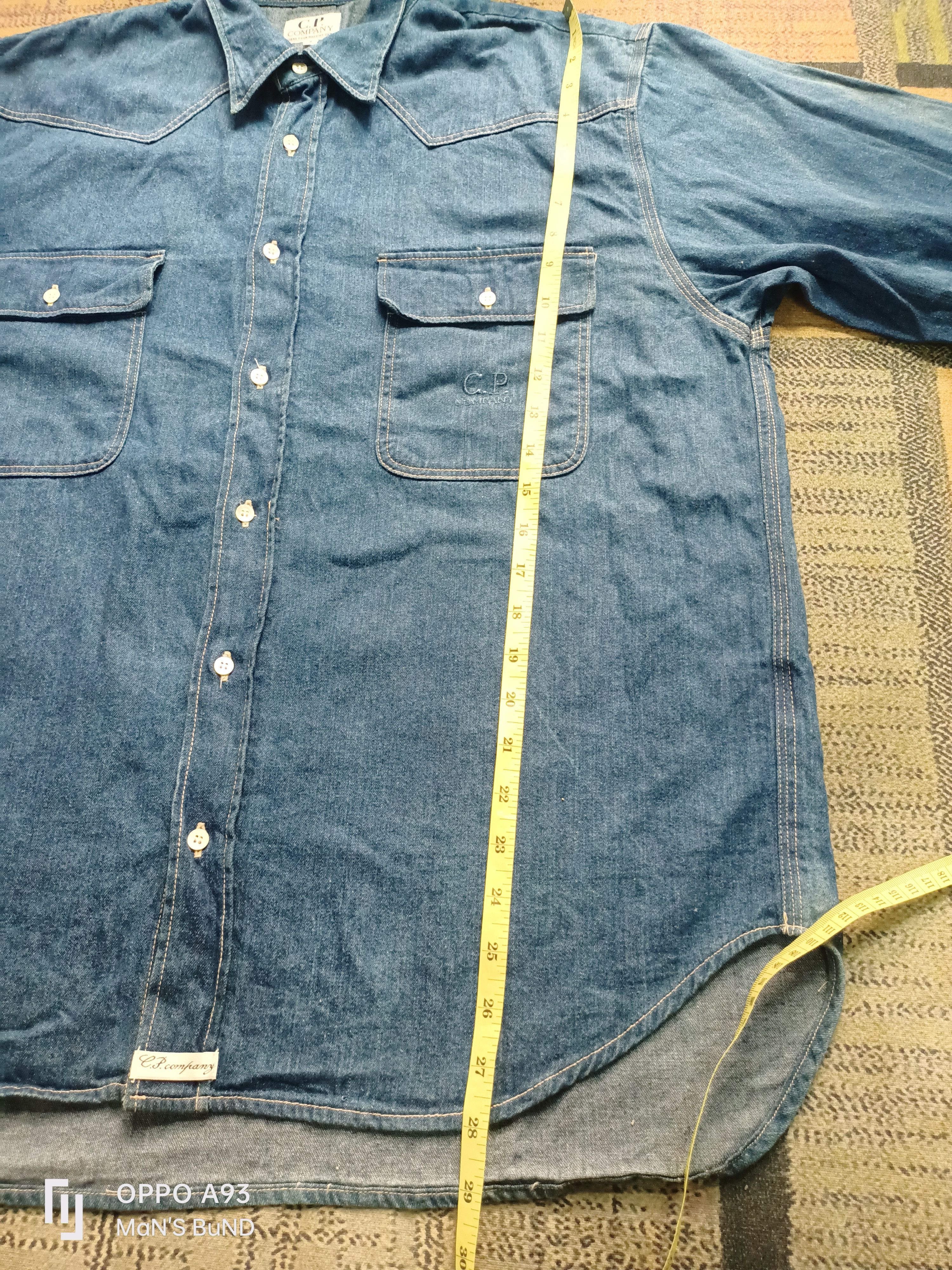 C.P. Company Distressed C.P COMPANY Denime Shirt Size US L / EU 52-54 / 3 - 16 Thumbnail