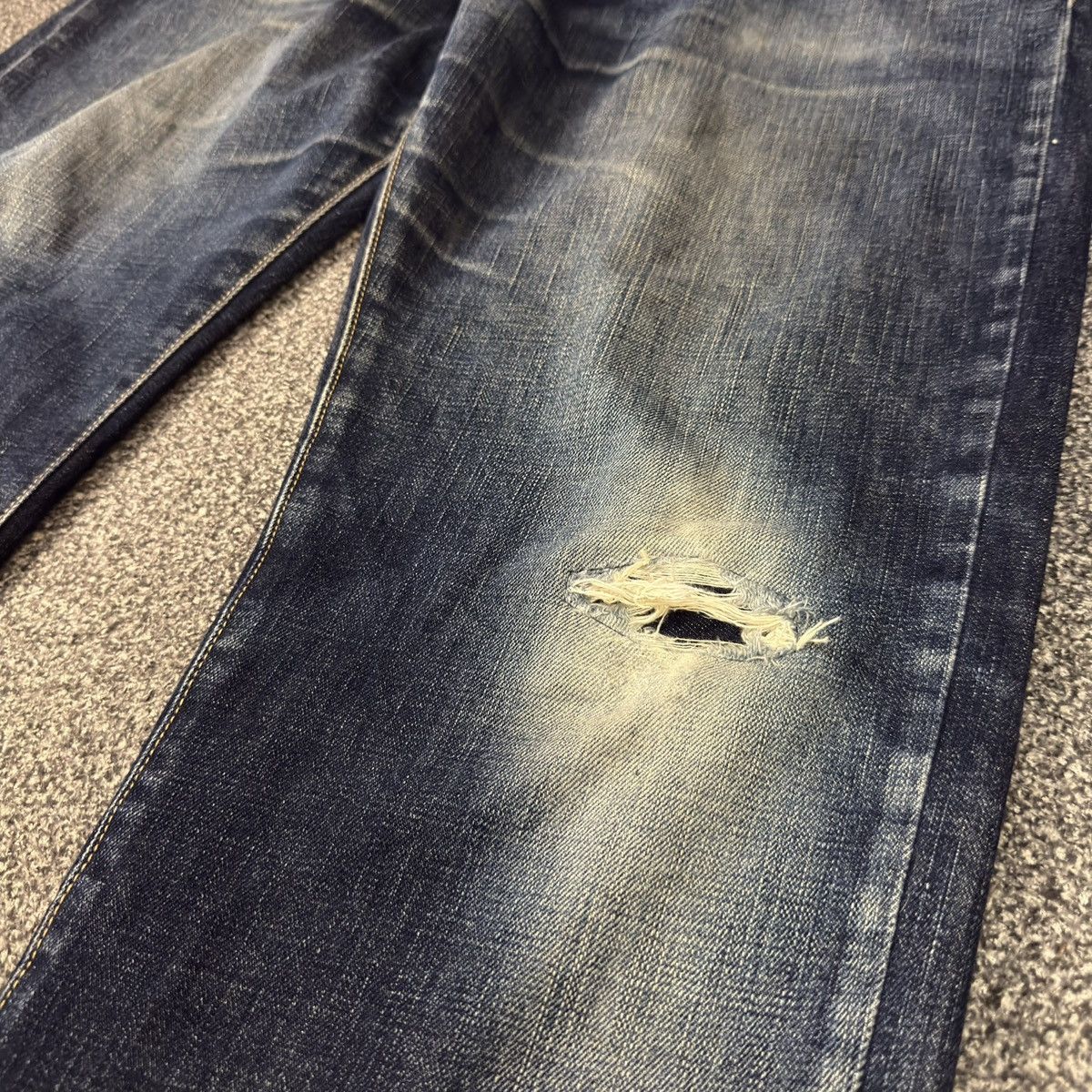 Undercover × Uniqlo Vintage 90s Archive S002 Uniqlo Regular Fit Straight Jeans Size US 38 / EU 54 - 5 Thumbnail
