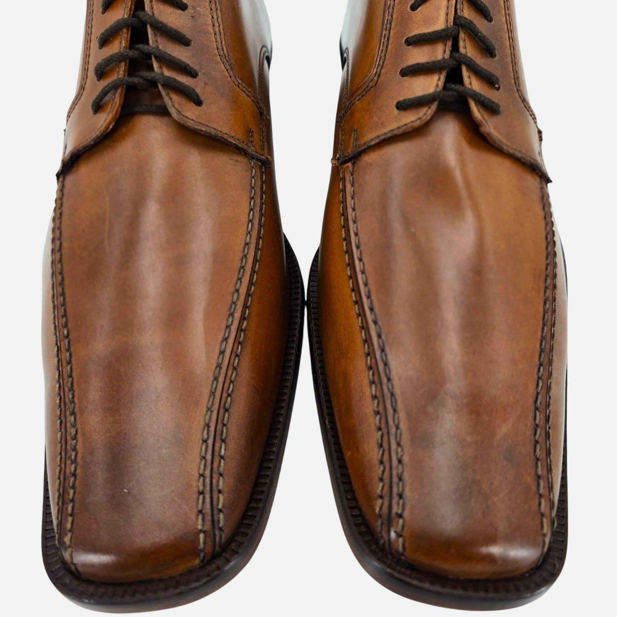 Other NEW Old Signature brand Italian Dress Shoes Mens 11 44 Tan Size US 11 / EU 44 - 5 Thumbnail