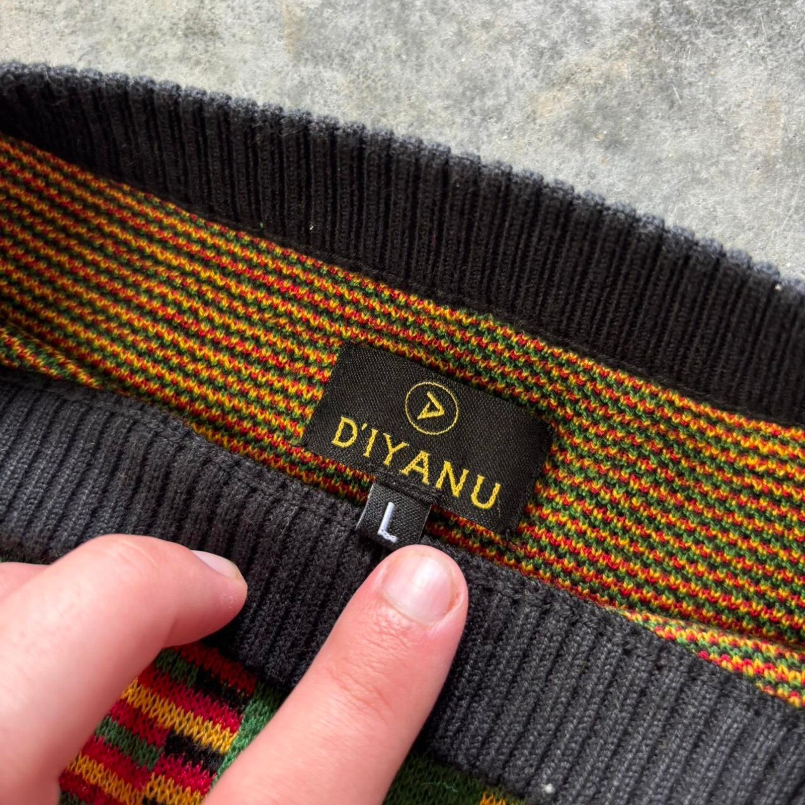 American Retro × Vintage Vintage 90s Retro Knit Sweater Size L / US 10 / IT 46 - 3 Thumbnail