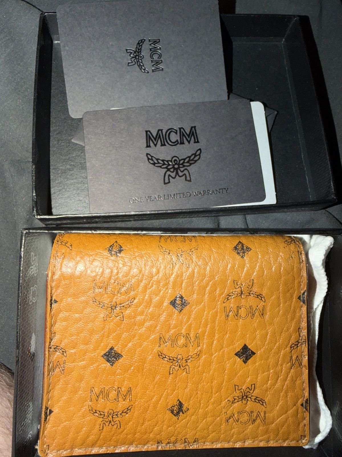 MCM MCM Wallet - Cognac & Orange with ID & Cash Compartment Size ONE SIZE - 1 Thumbnail