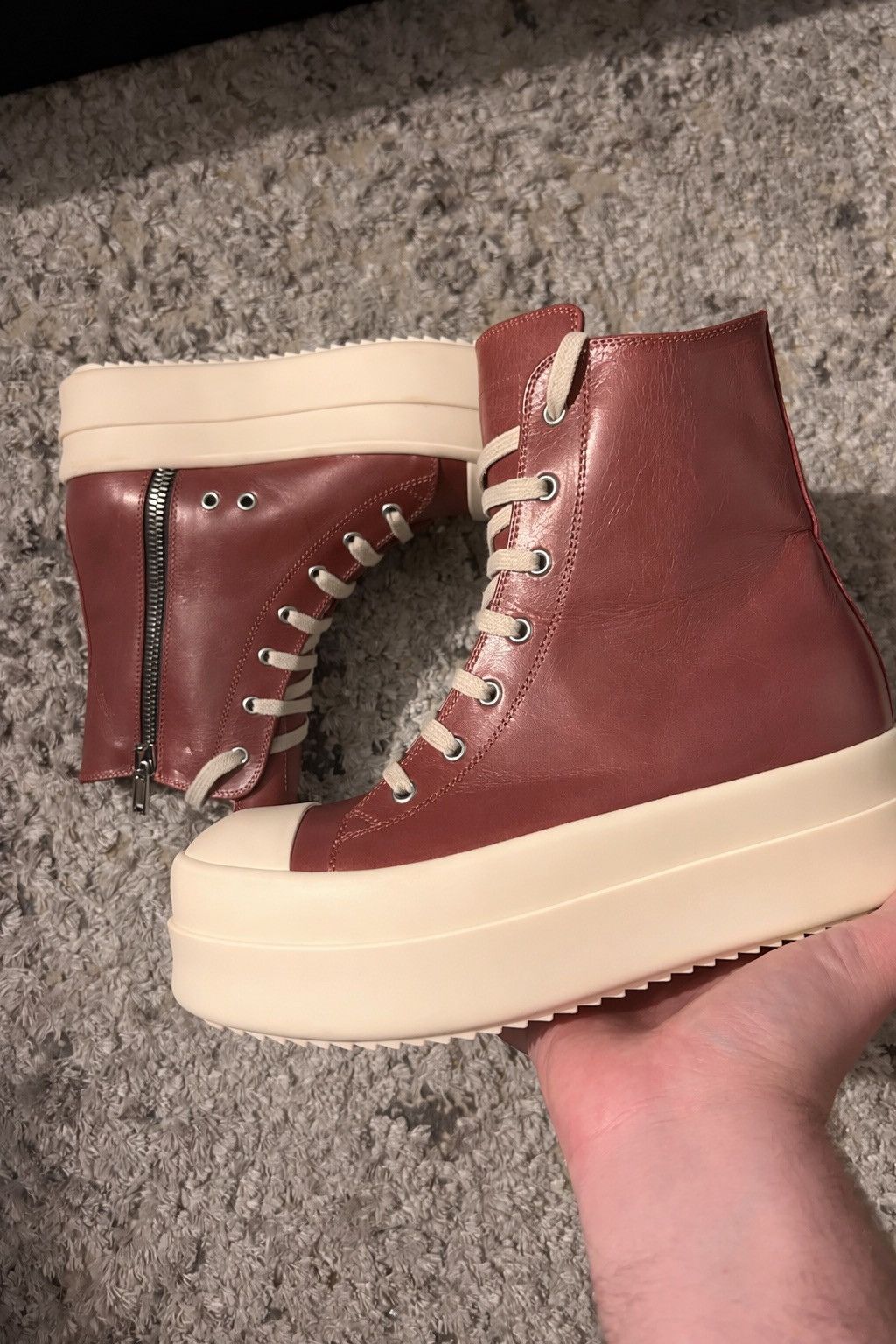 Rick Owens New Mega Bumpers Size US 9 / IT 39 - 1 Thumbnail