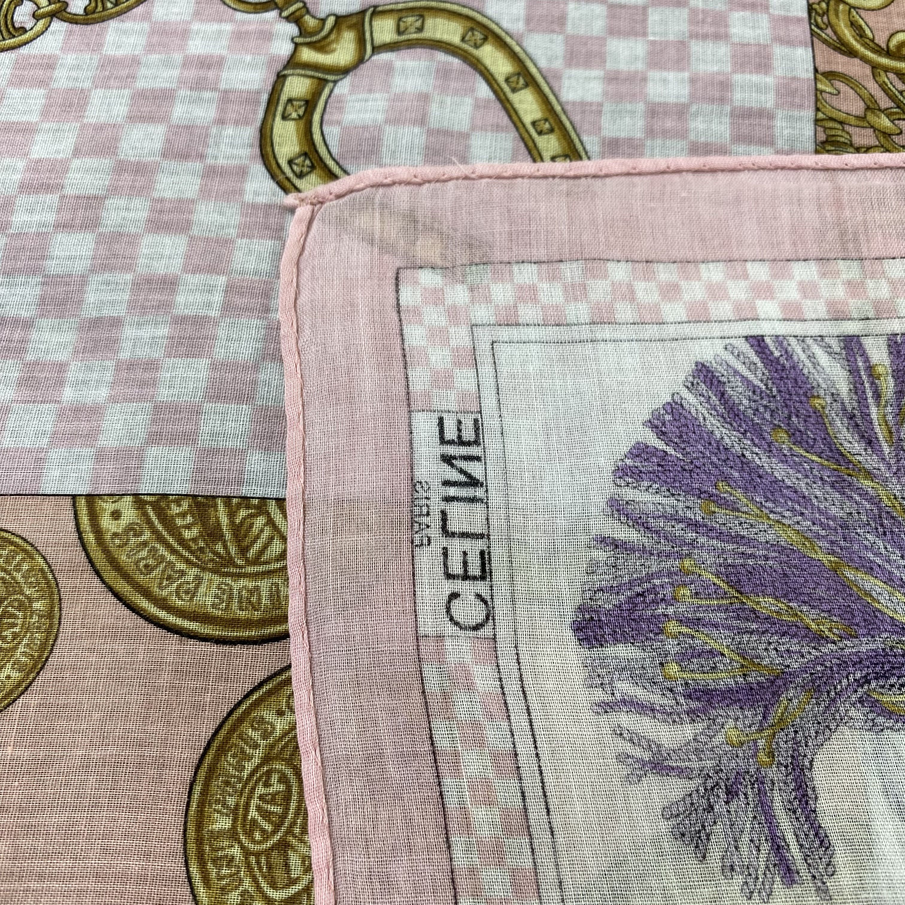 Celine Celine Handkerchief Neckerchief Bandana-B1869 Size ONE SIZE - 6 Thumbnail