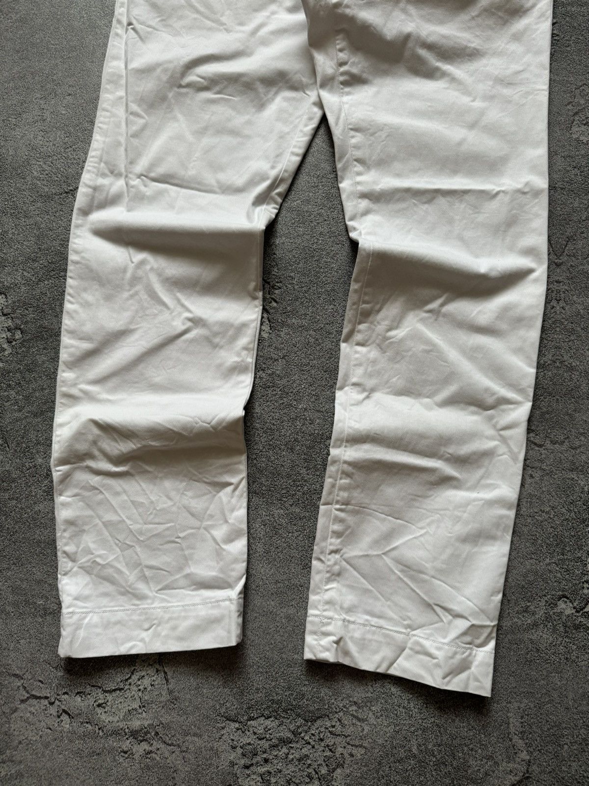 Polo Ralph Lauren × Vintage Polo Ralph Lauren 32/32 white chino pant trouser Jean stretc Size US 32 / EU 48 - 8 Thumbnail
