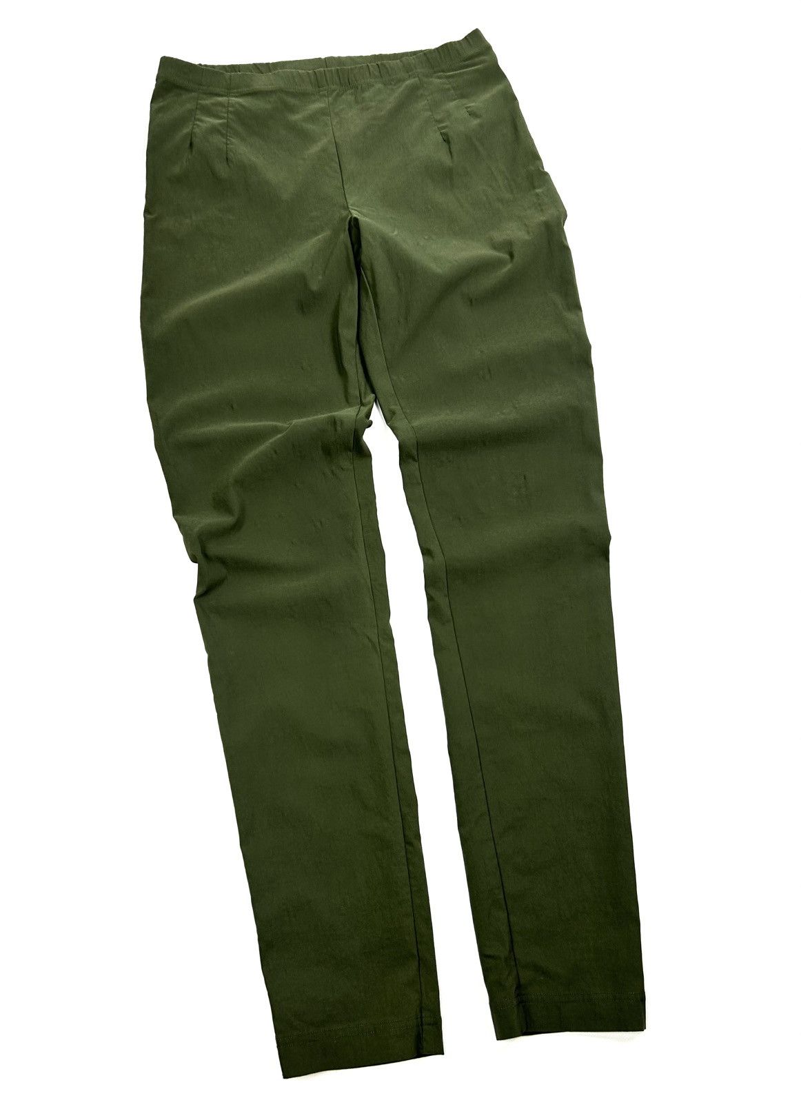 Rundholz Rundholz Avantgarde Olive Elastic Pants Green Leggings S Size 27" / US 4 / IT 40 - 2 Thumbnail