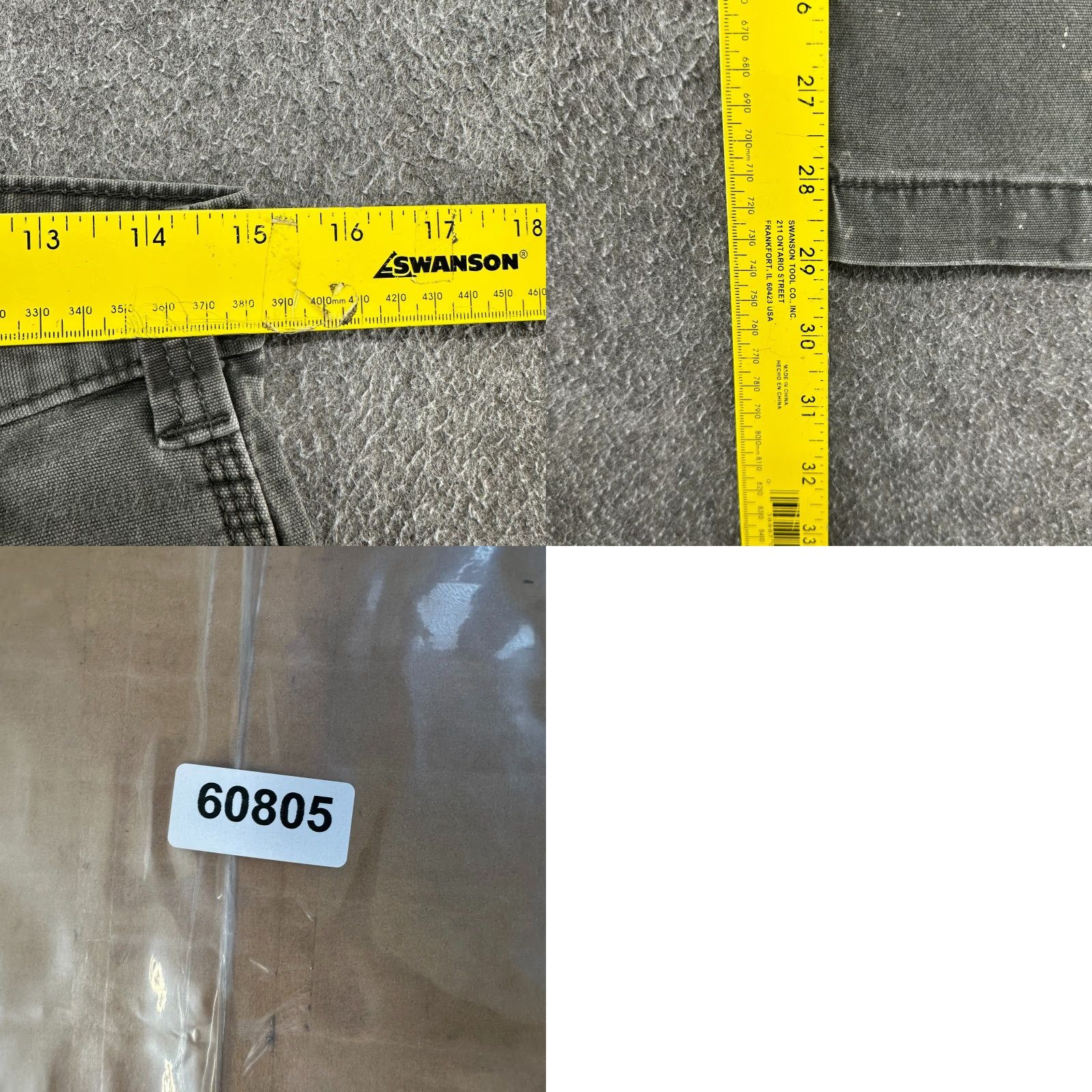 Carhartt Carhartt Pants Mens 30x30 Brown Carpenter Relaxed Fit Cotton Workwear Stretch Size US 30 / EU 46 - 10 Thumbnail