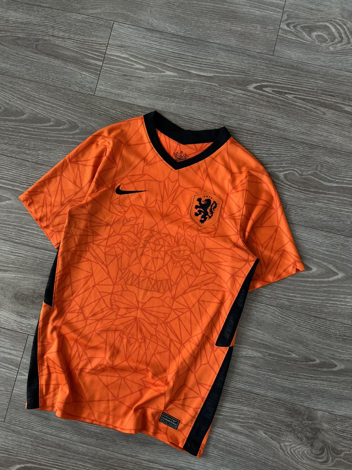 Nike Nike Netherlands KNVB Home Football Lion Jersey T-Shirt Size US S / EU 44-46 / 1 - 7 Thumbnail