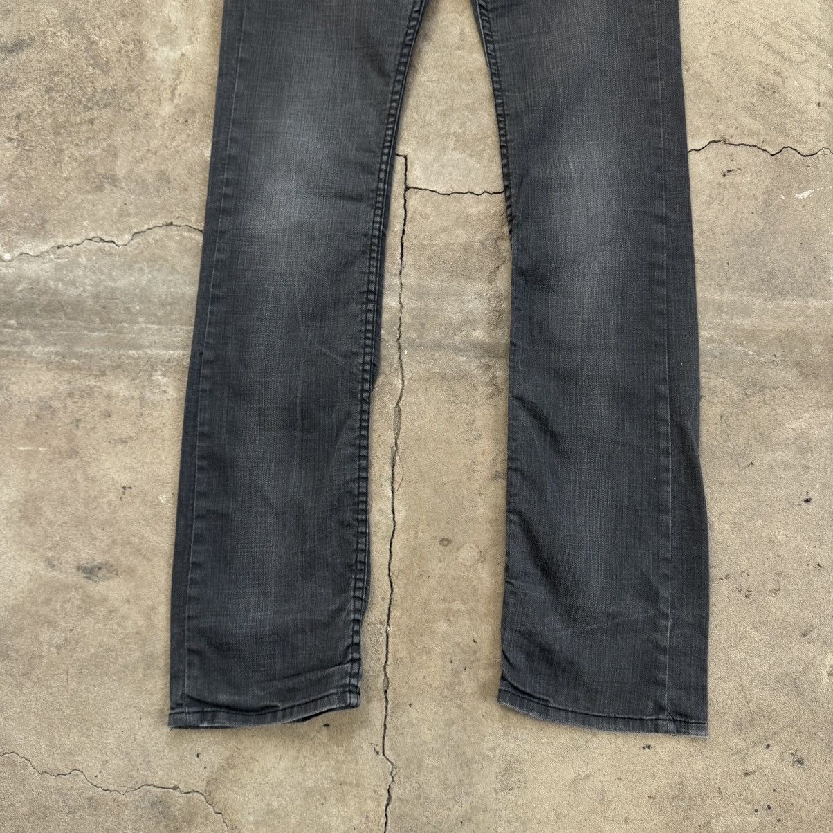 Seditionaries Kenza Low Rise Bootcut Grey Punk Jeans Size 30" / US 8 / IT 44 - 3 Thumbnail