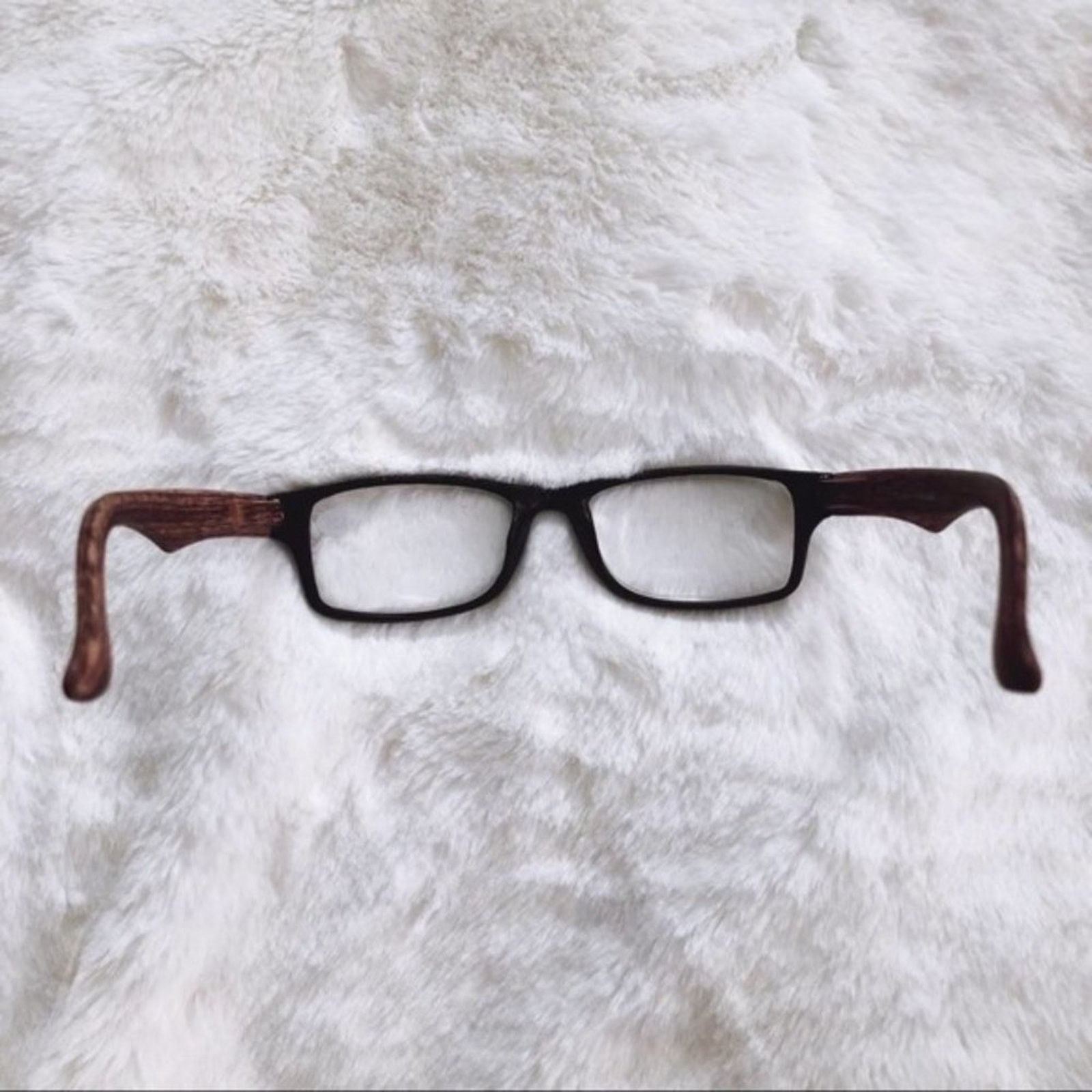 Other Ava Light Wood Black Reading Glasses Size ONE SIZE - 2 Thumbnail