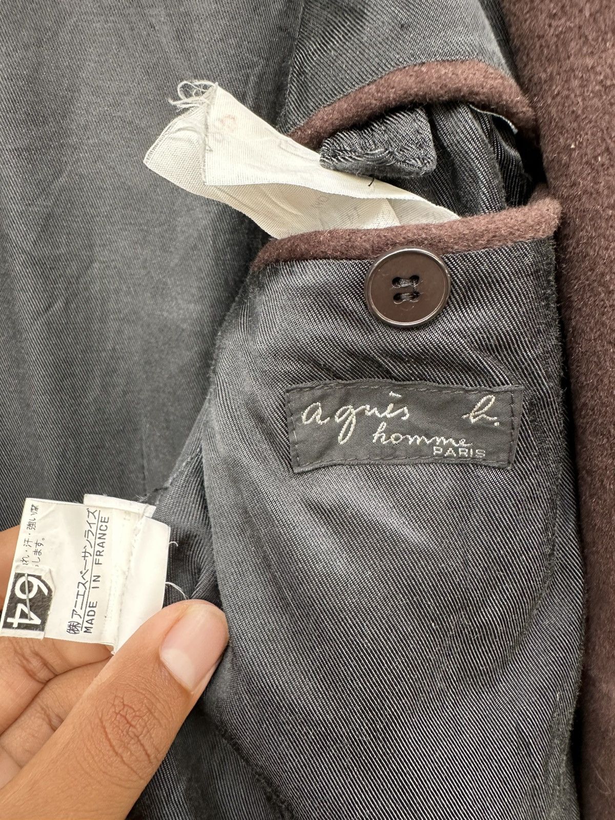 Lanvin **grail**Lanvin Paris Brown Pure Wool Soft Suede Jacket Size US M / EU 48-50 / 2 - 12 Thumbnail