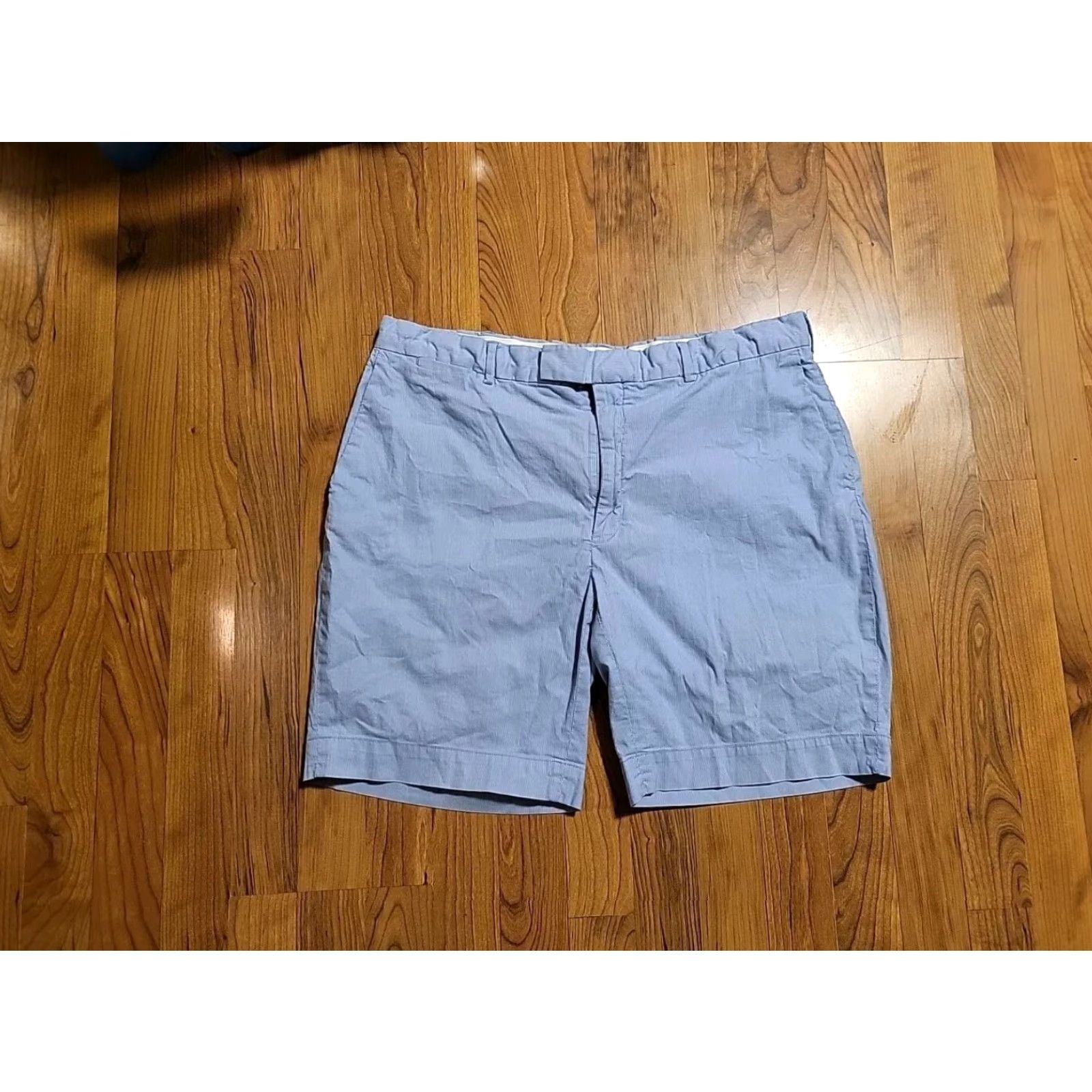 Polo Ralph Lauren Polo Ralph Lauren Stretch Straight Fit Chino Shorts 38" Blue White Casual Men Regular Waist 38 Colorful Striped Summer, Spring, Fall Size US M / EU 48-50 / 2 - 4 Thumbnail