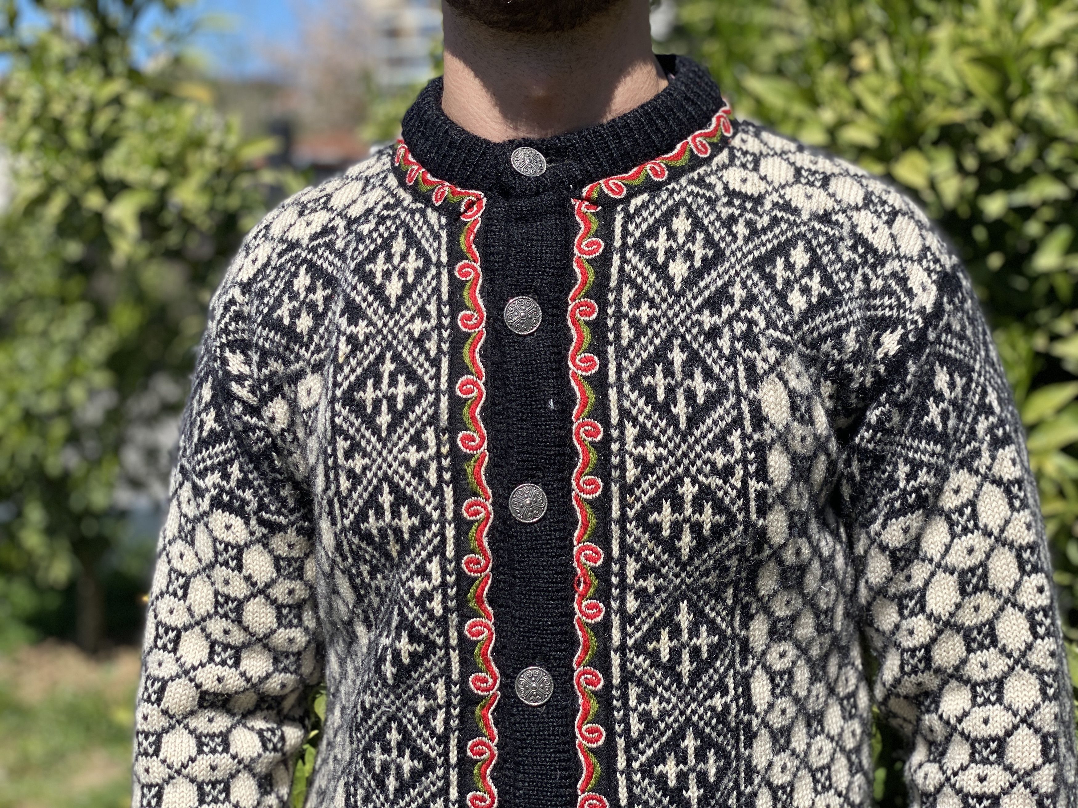 Dale Of Norway Cardigan Dale Of Norway Winter HandCrafted Slim Fit Size M Size US M / EU 48-50 / 2 - 10 Thumbnail
