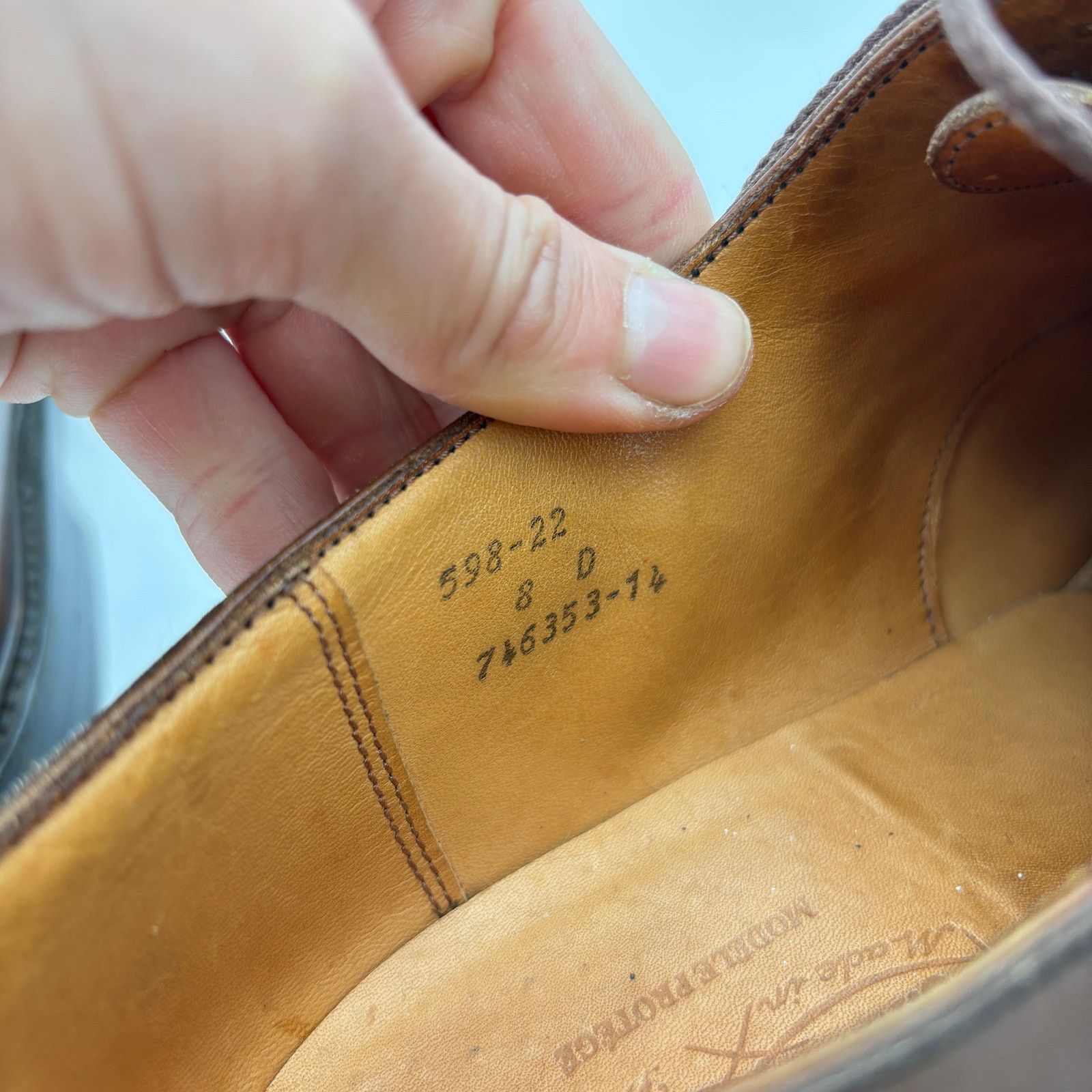 J.M. Weston J.M. Weston 598-22 Half Hunt Brown Boxcalf Derby Shoes 8D Size US 8 / EU 41 - 10 Thumbnail