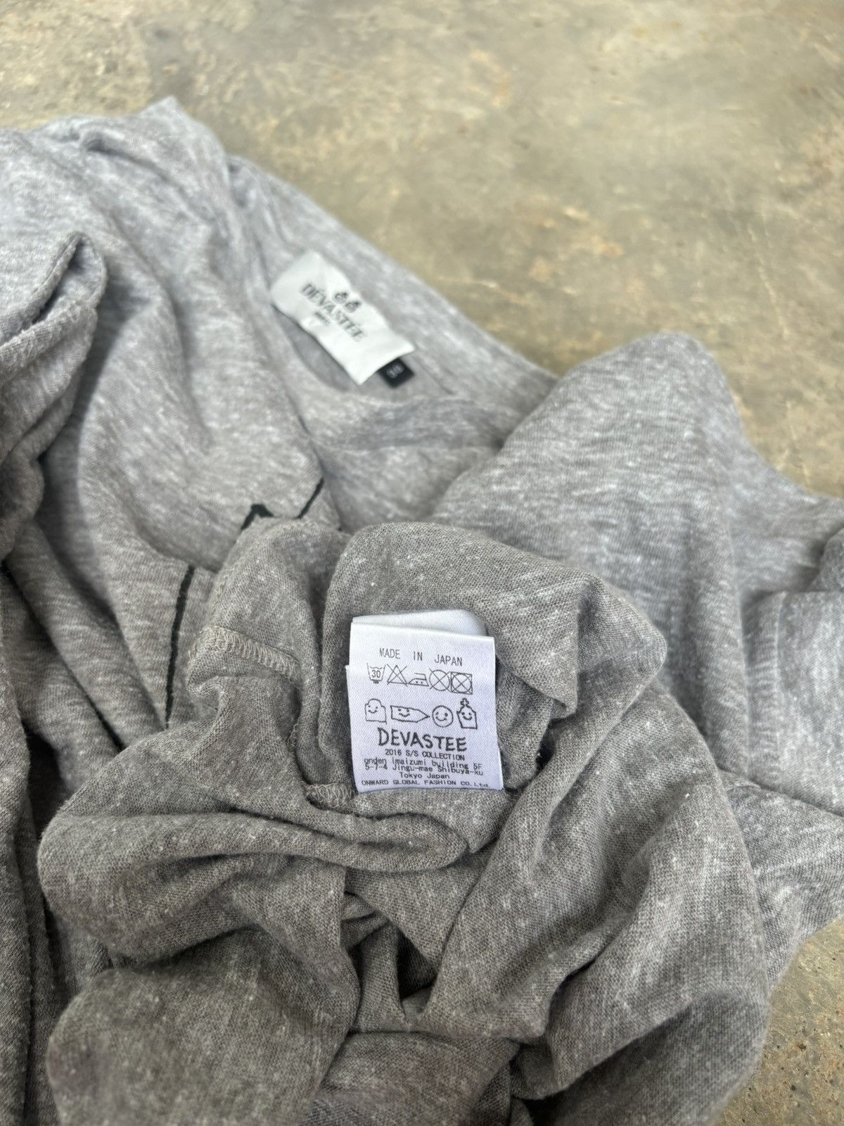Designer × Japanese Brand 2016 Devastee paris Tshirt Made in japan Size ONE SIZE - 6 Thumbnail