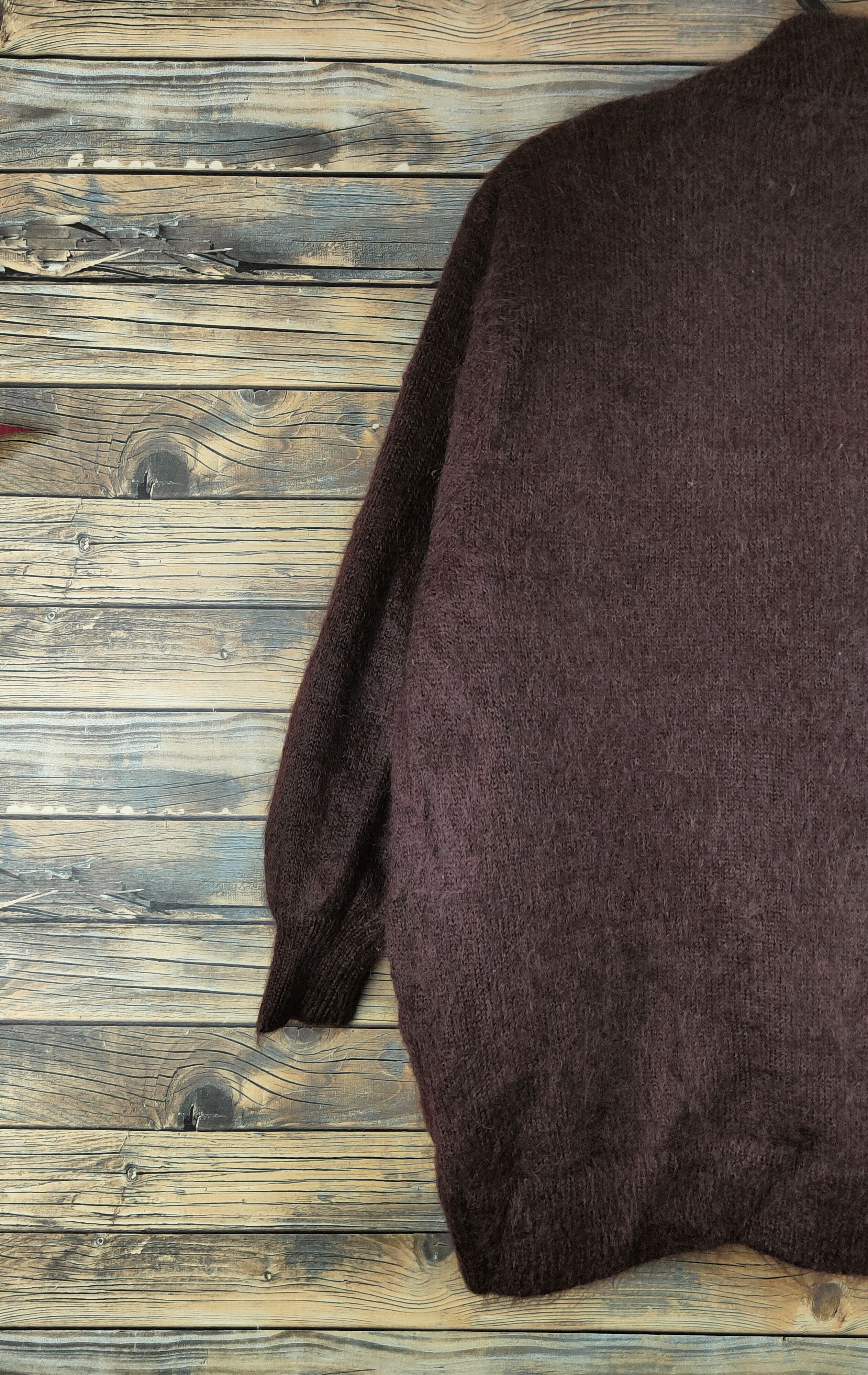 Japanese Brand DL J.Batik Brown Knitwear Sweaters #46-379 Size L / US 10 / IT 46 - 8 Thumbnail