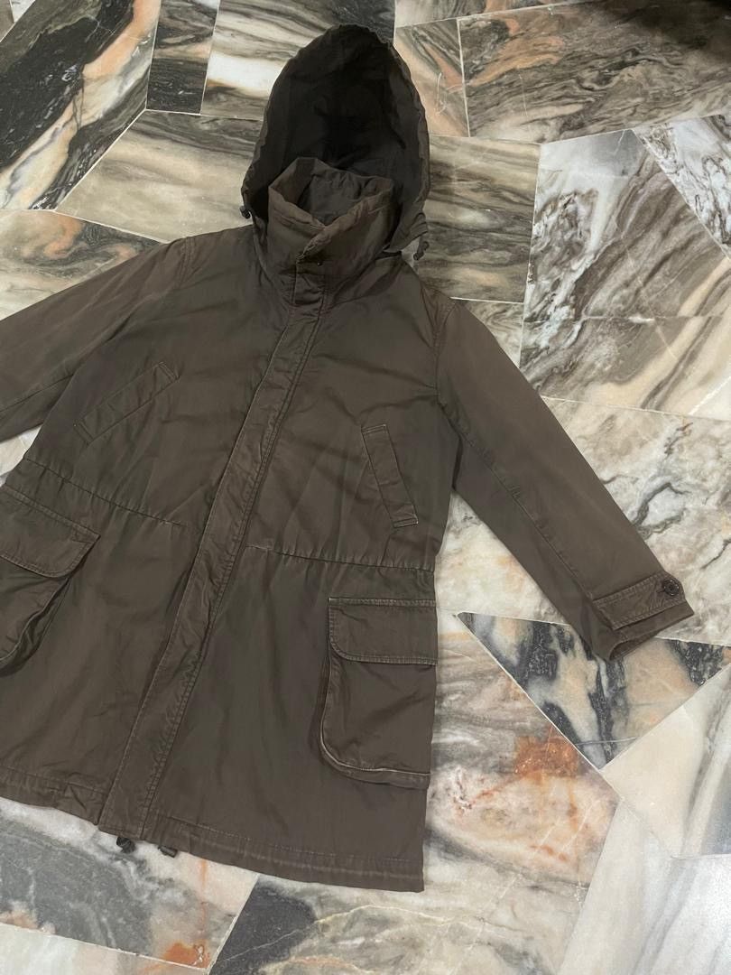 Issey Miyake Issey Miyake by Plantation Parka Hope Khaki Hoodie Jacket Size US M / EU 48-50 / 2 - 3 Thumbnail