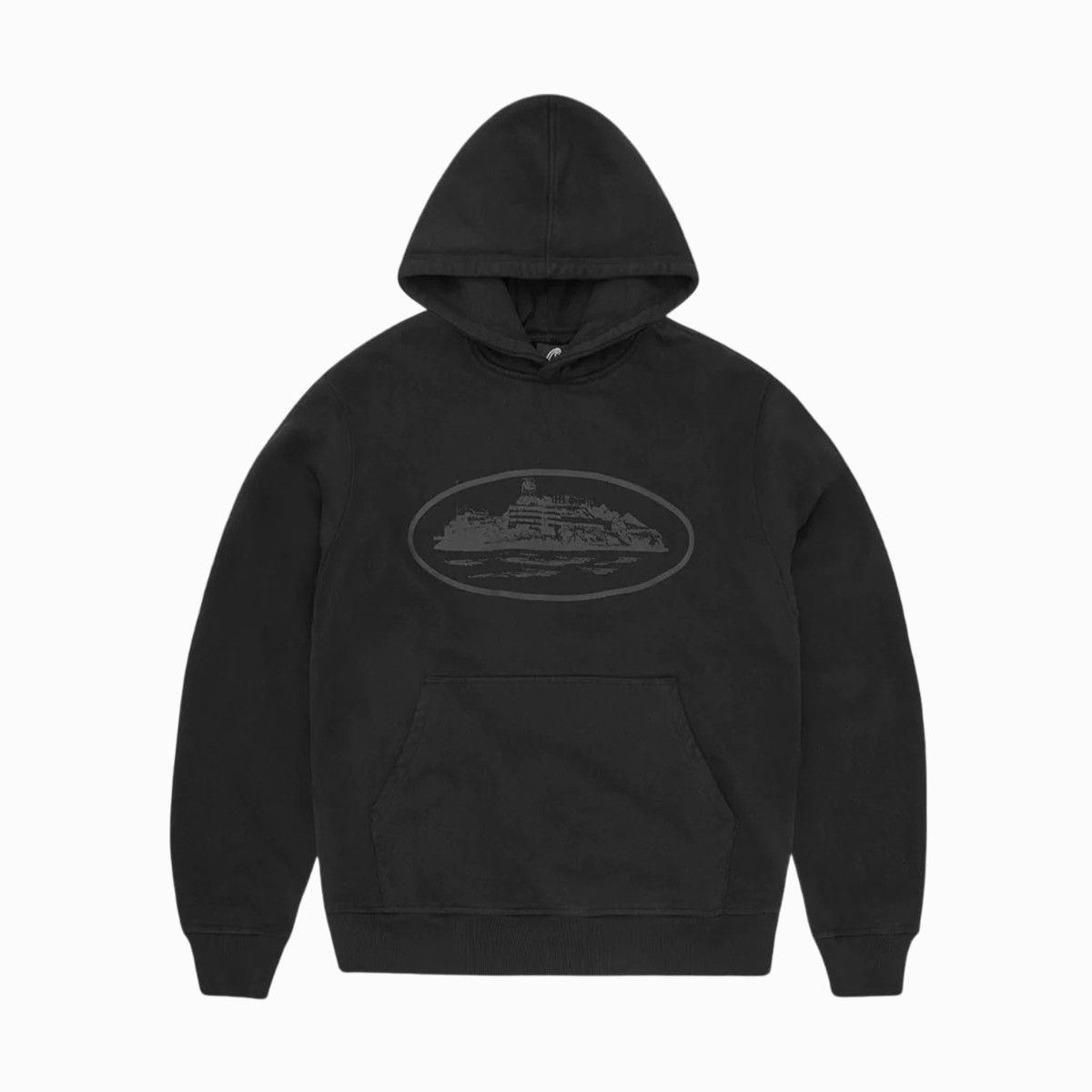 Corteiz Corteiz Alcatraz Hoodie 2025 Triple Black Medium Size US M / EU 48-50 / 2 - 1 Thumbnail
