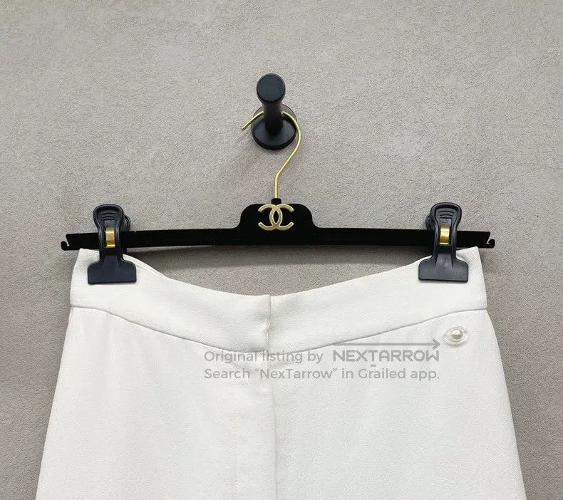 Chanel Chanel Wide-leg trousers Size 42" / US 20 - 4 Thumbnail