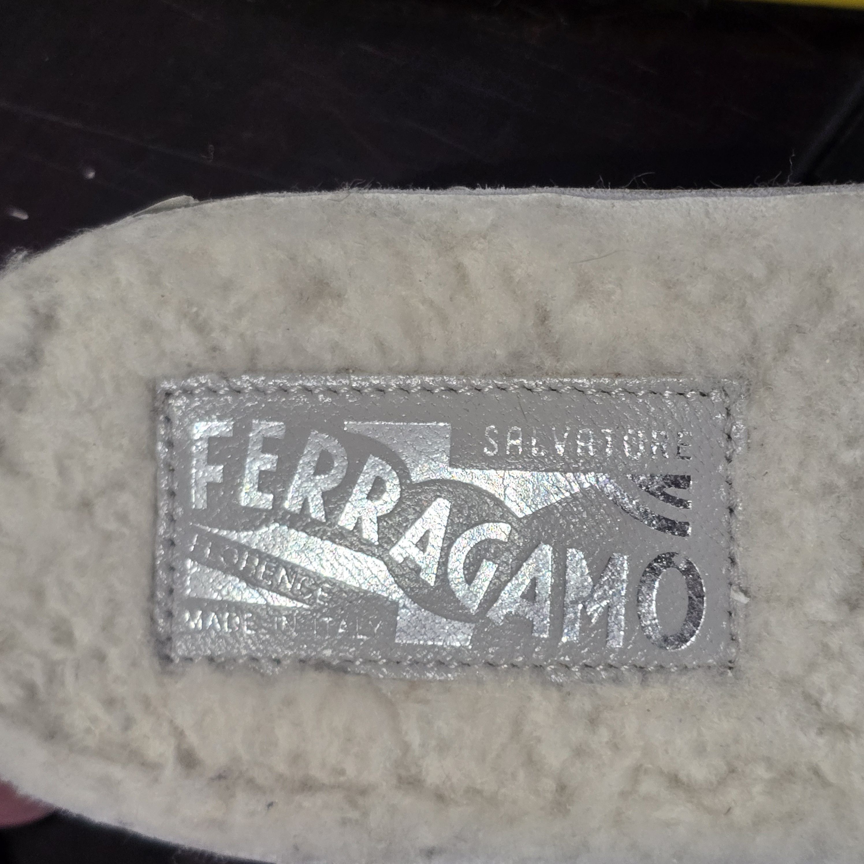Salvatore Ferragamo Nisia shearling suede hi-tops Size US 9 / IT 39 - 9 Thumbnail