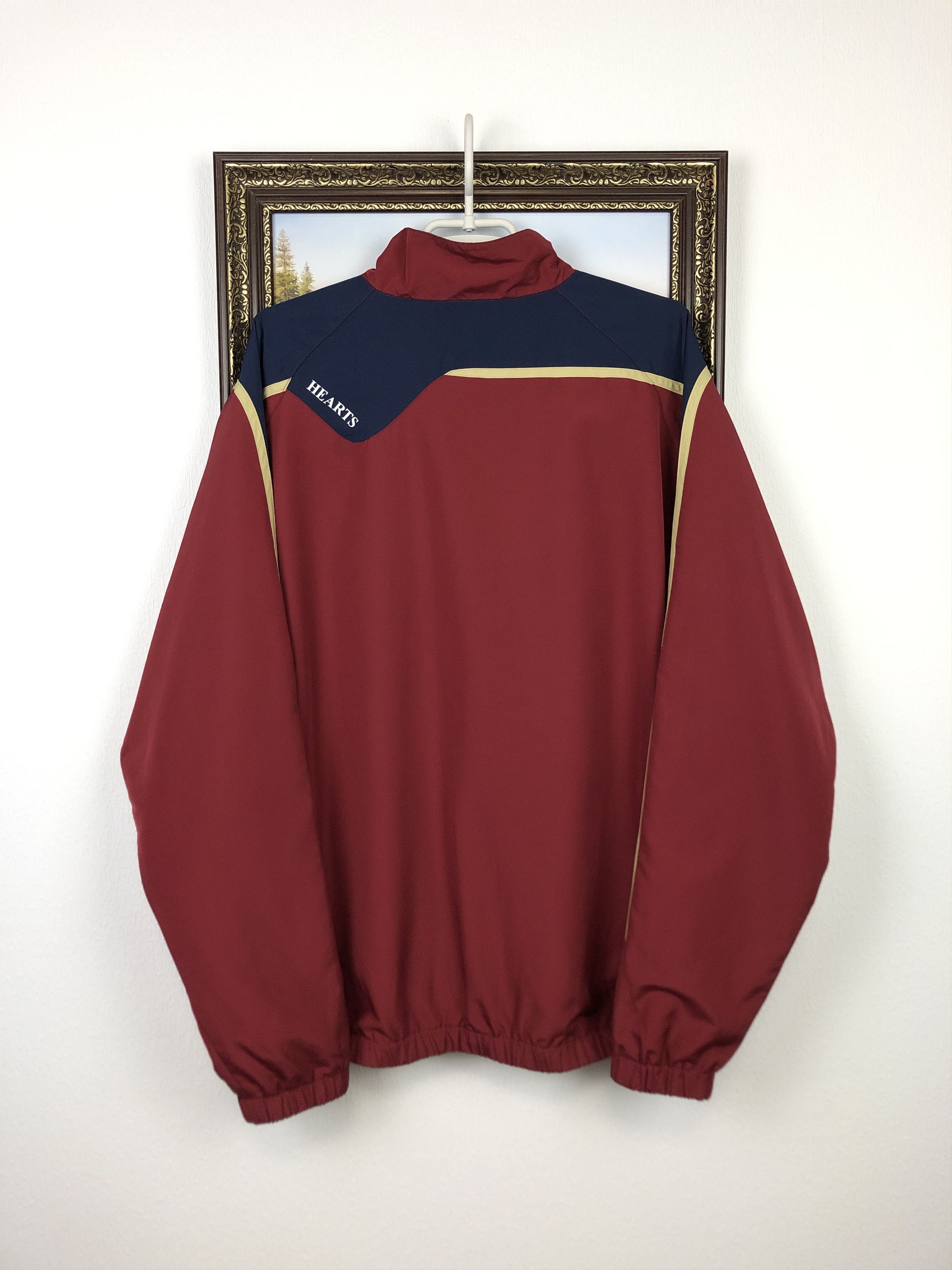 Umbro Vintage Heart Of Midlothian Hearts Football Jacket Track Size US XL / EU 56 / 4 - 9 Thumbnail