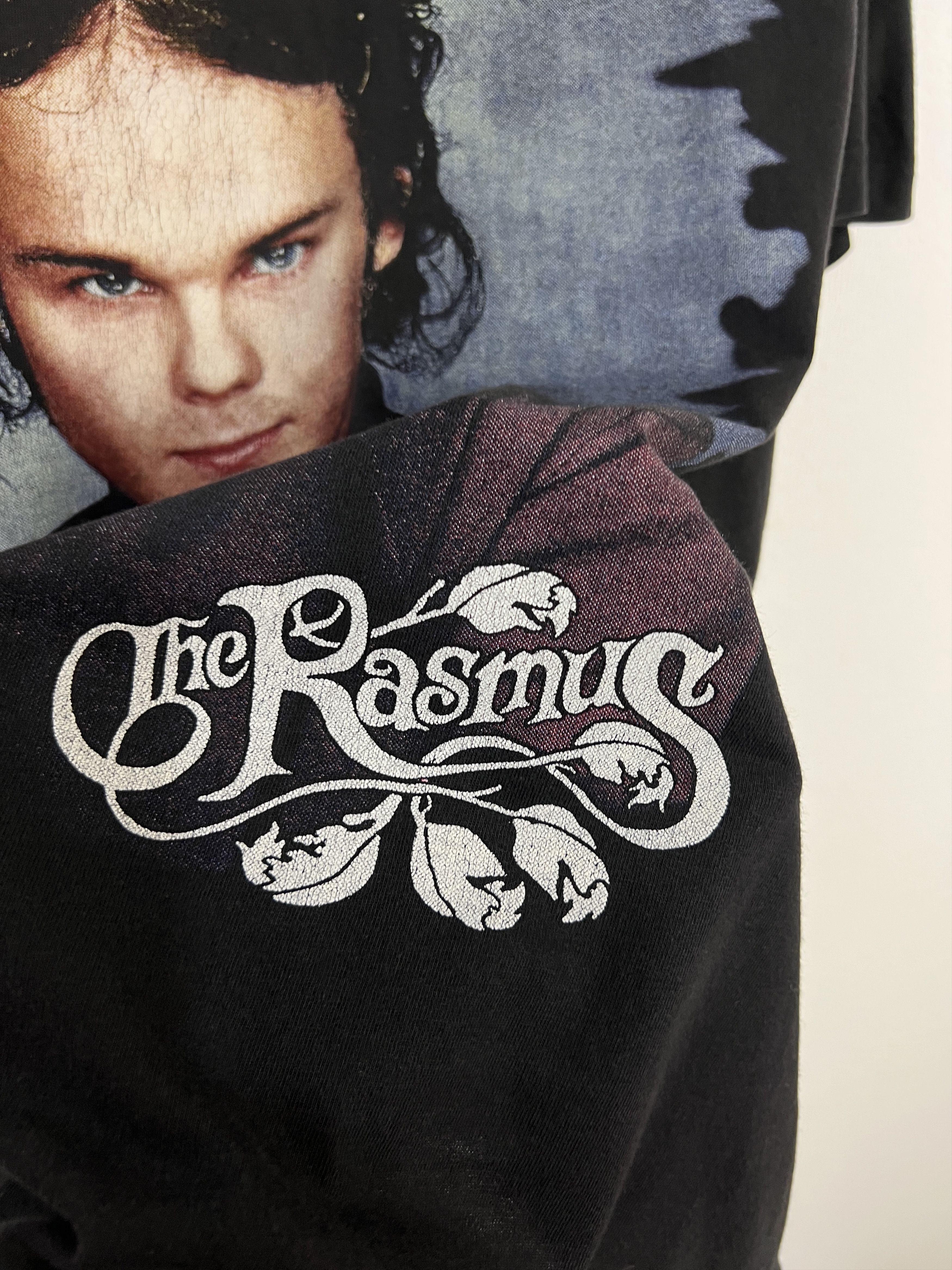 Vintage Vintage The Rasmus Over Print Band Tee Big Logo Shirt Rare Size US M / EU 48-50 / 2 - 4 Thumbnail