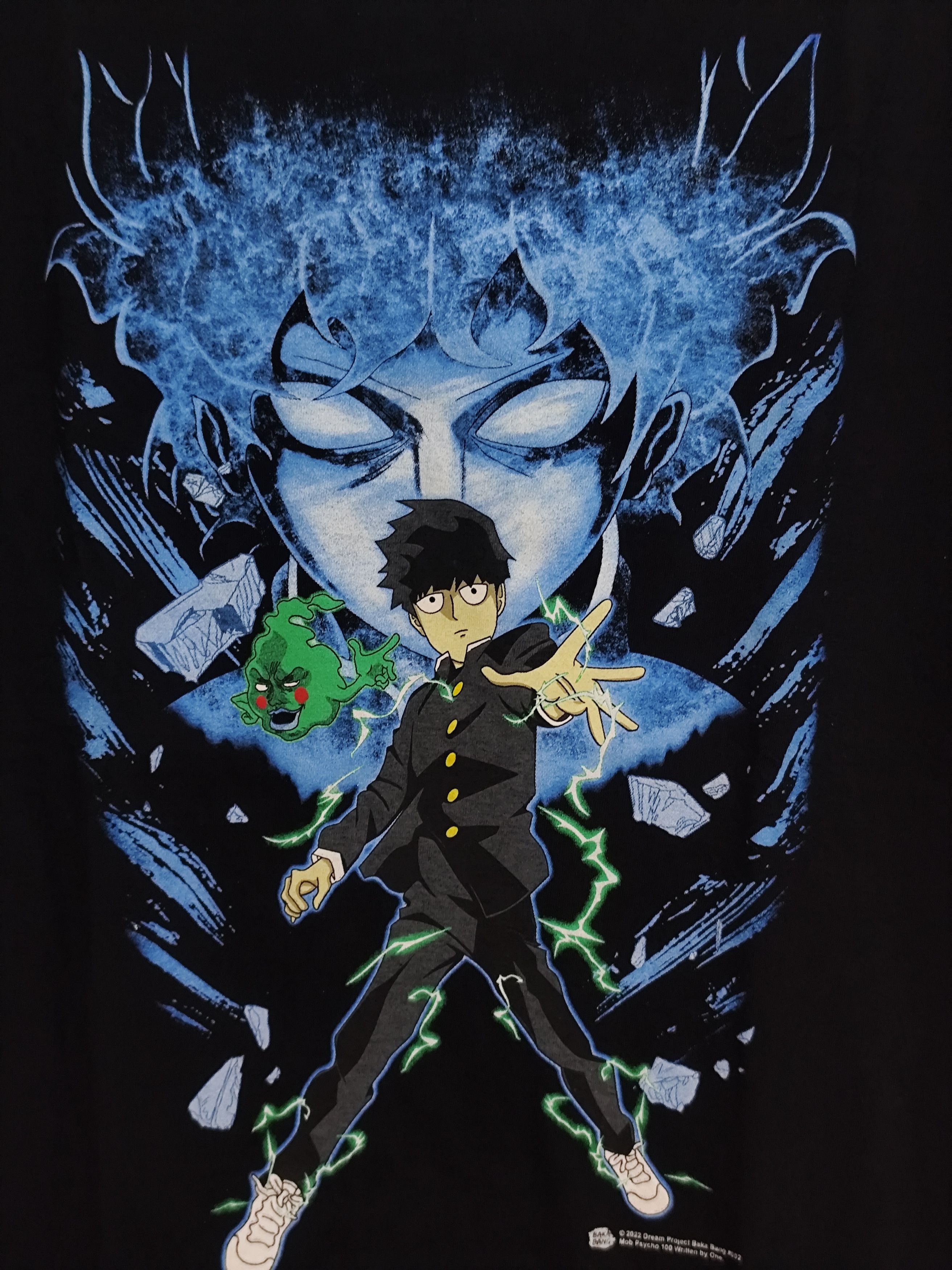 Anime × Cartoon Network × Japanese Brand 🔥Rare🔥Anime MOB PSYCHO 100 Modern T-shirt Size US XL / EU 56 / 4 - 3 Thumbnail