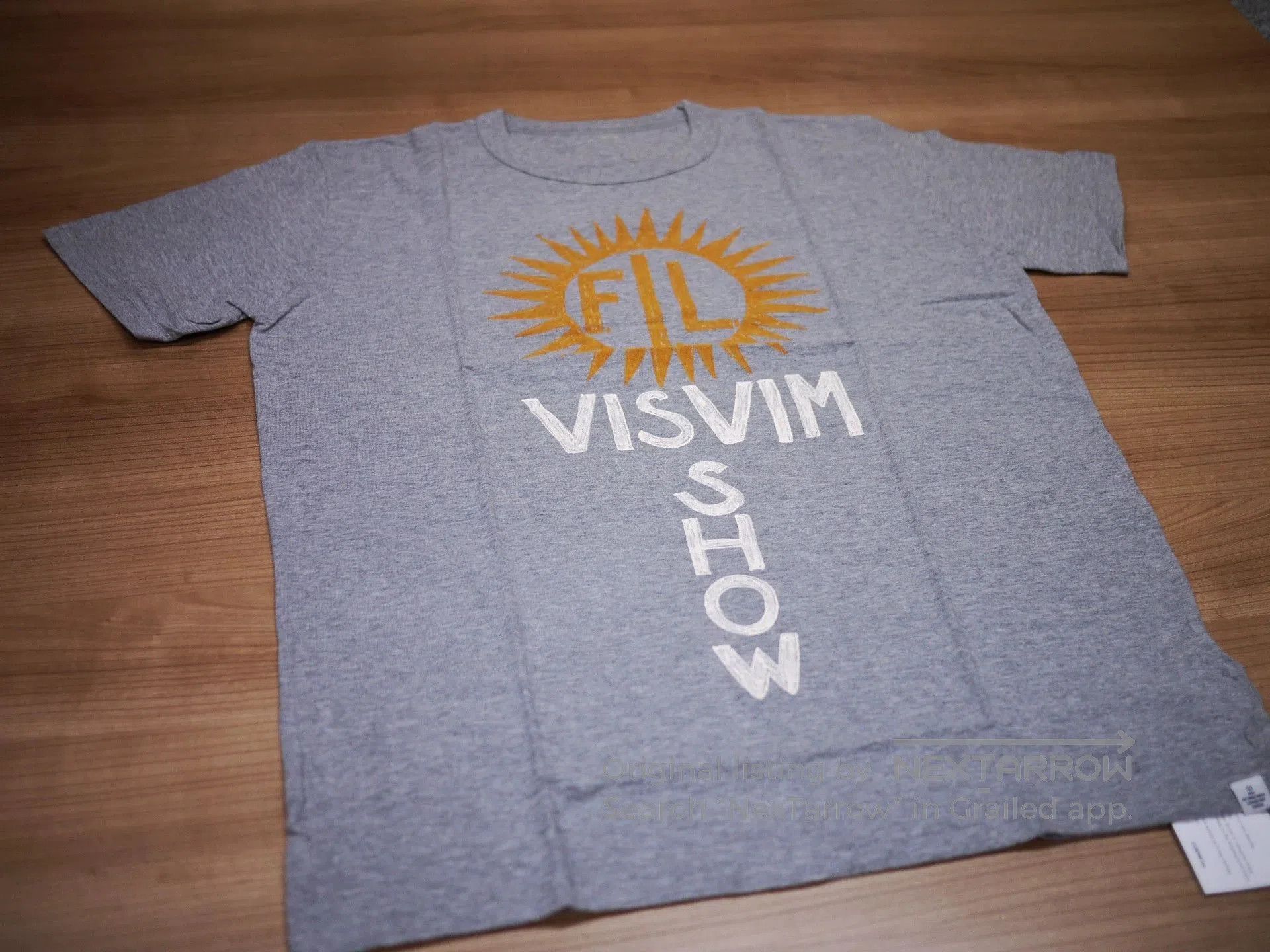 Visvim Black Short Sleeve Sunburst Graphic Tee. Size US S / EU 44-46 / 1 - 8 Thumbnail