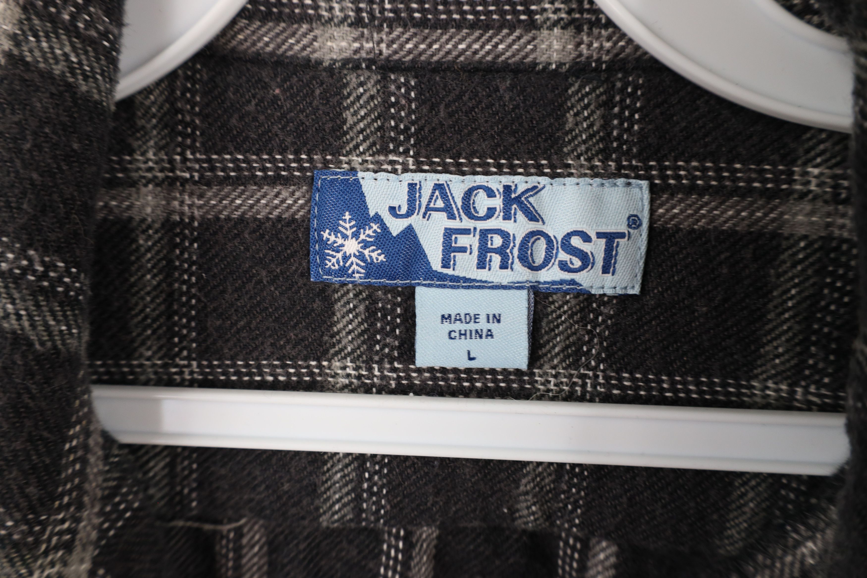 Vintage Vintage 90s Streetwear Zip Flannel Shirt Jacket Jac Shirt Size US L / EU 52-54 / 3 - 6 Thumbnail