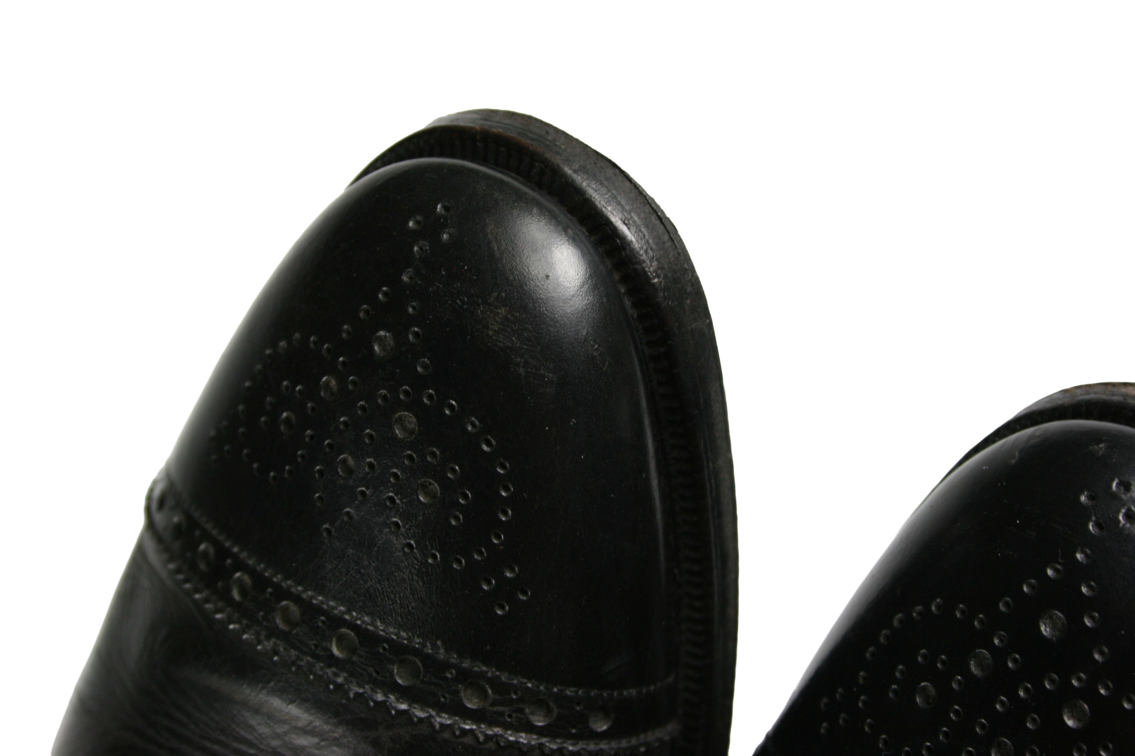 Crockett & Jones 00S Healt Brand Leather Brogue Vintage Size US 8.5 / EU 41-42 - 6 Thumbnail